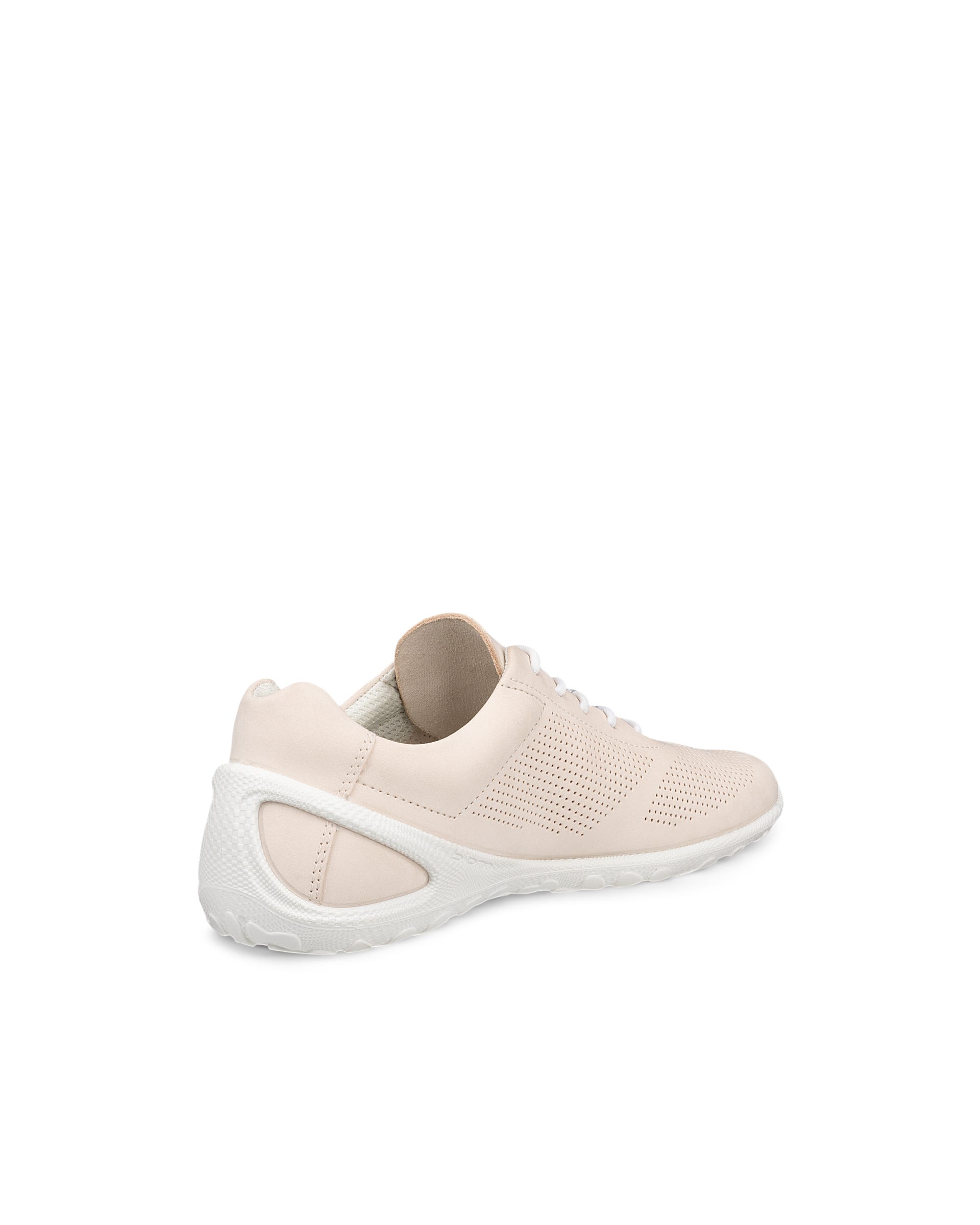 Sapatos atacadores nobuck mulher ECCO® BIOM LITE - Bege - Back