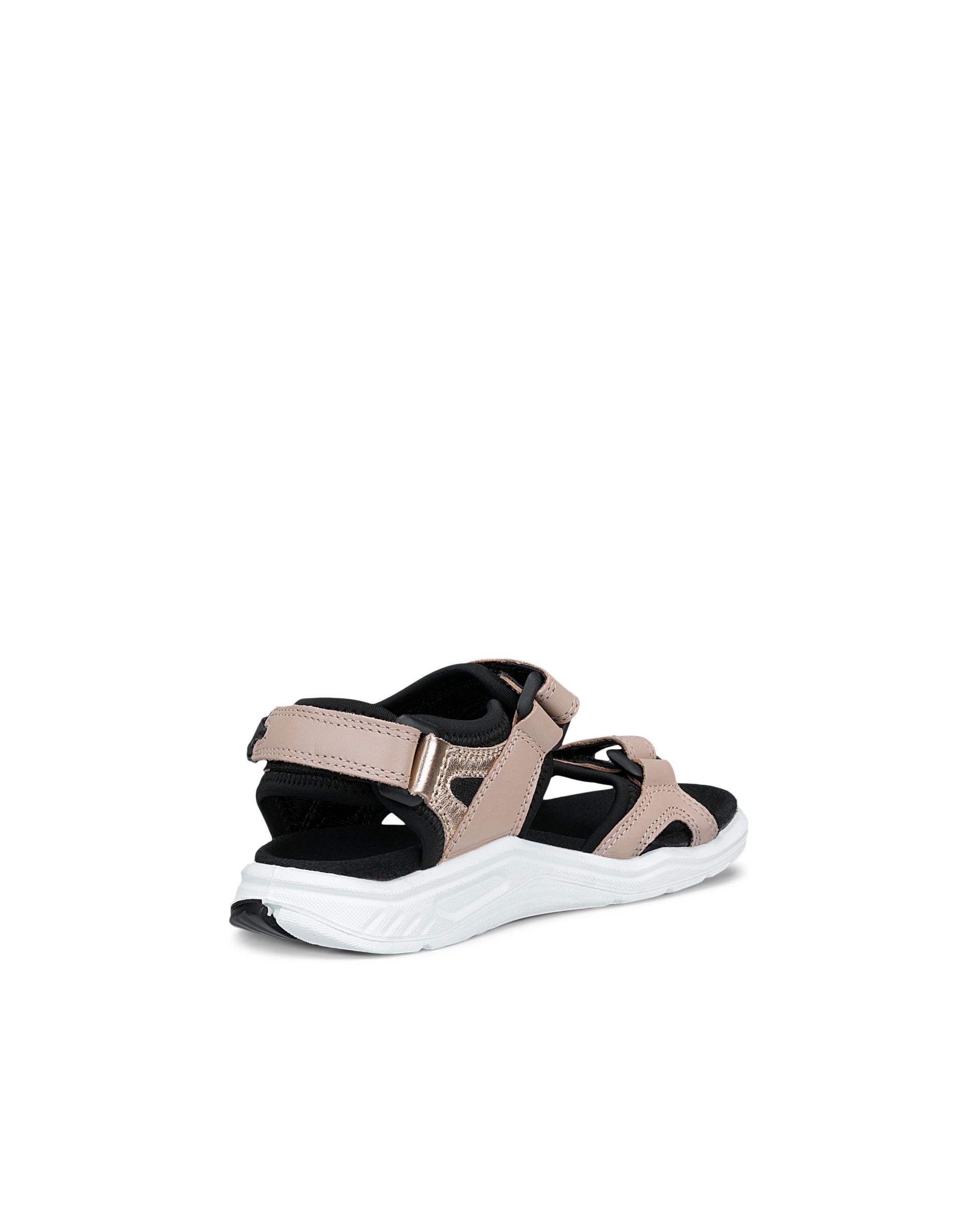 ECCO® X-TRINSIC Kinder Trekkingsandale aus Leder - Beige - Back