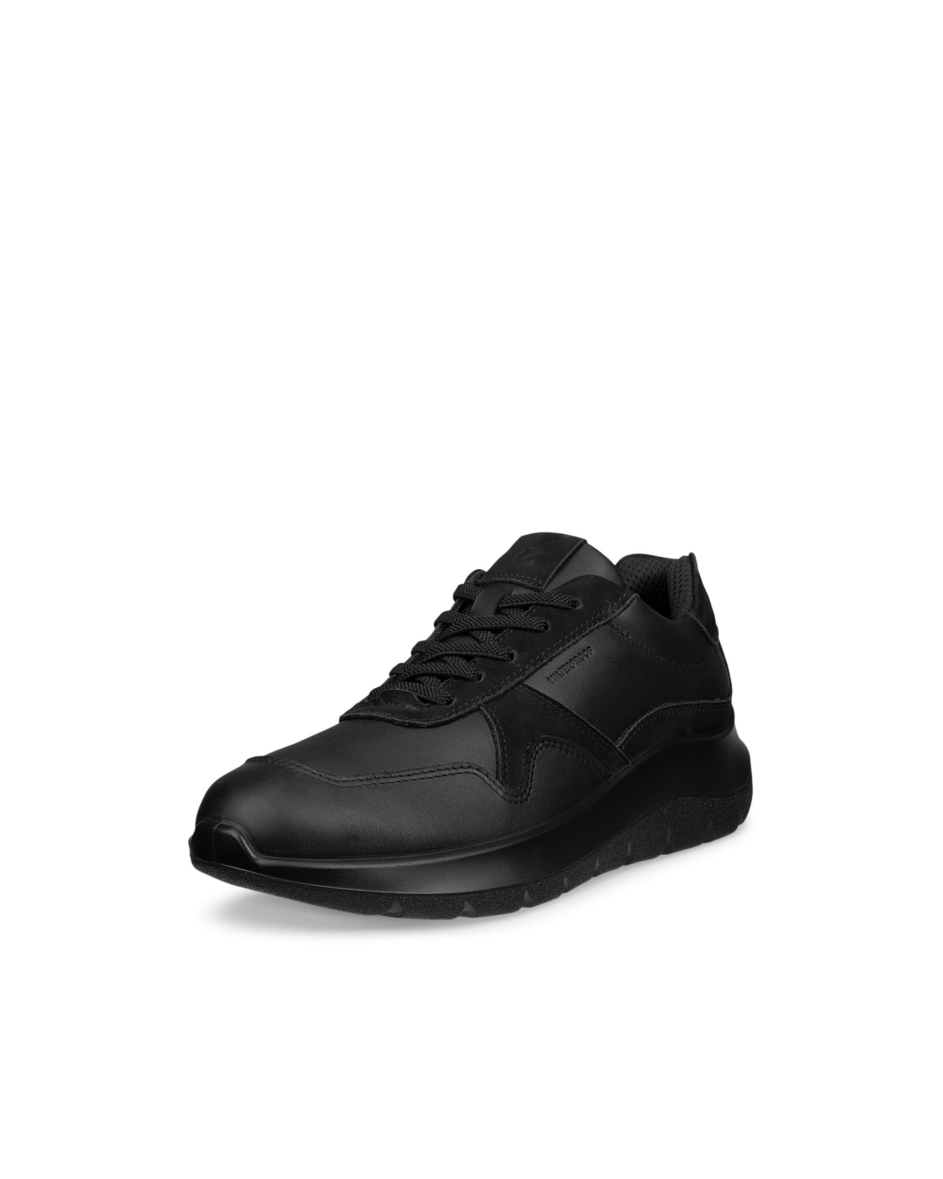 ECCO® VALERIE sneakers i læder til damer - Sort - Main