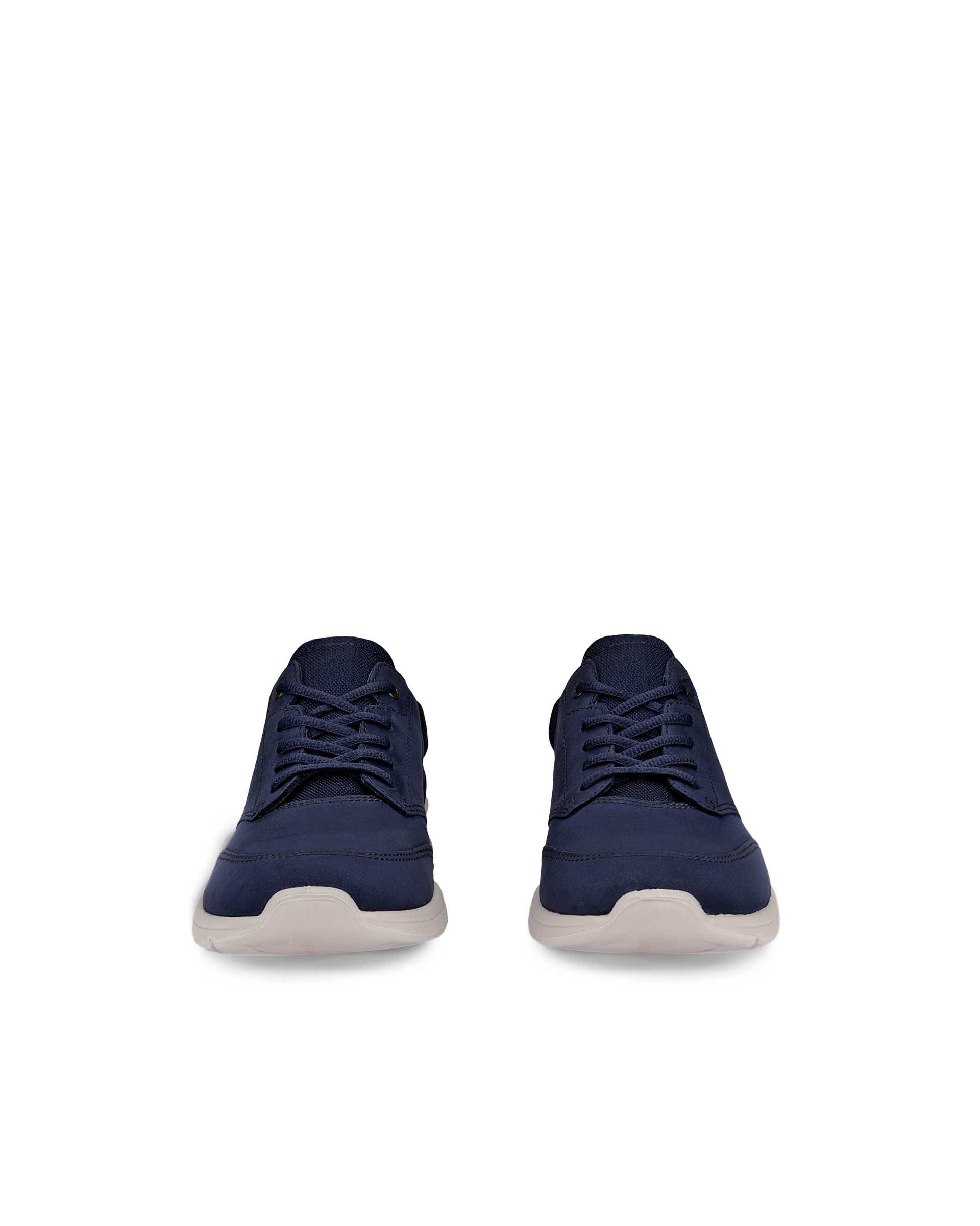 ECCO® Irving chaussures en nubuck pour homme - Bleu - Front pair