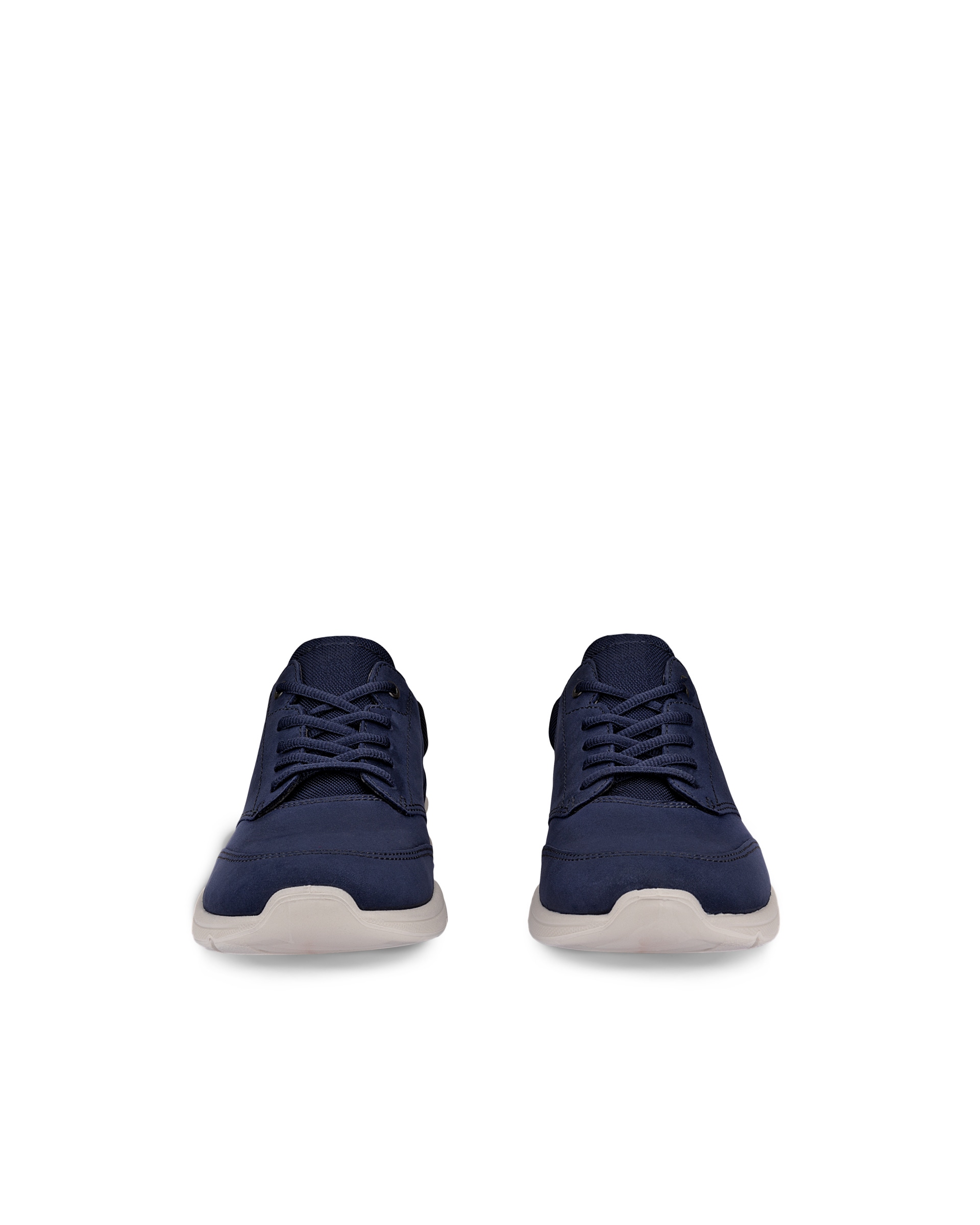 ECCO® Irving chaussures en nubuck pour homme - Bleu - Front pair