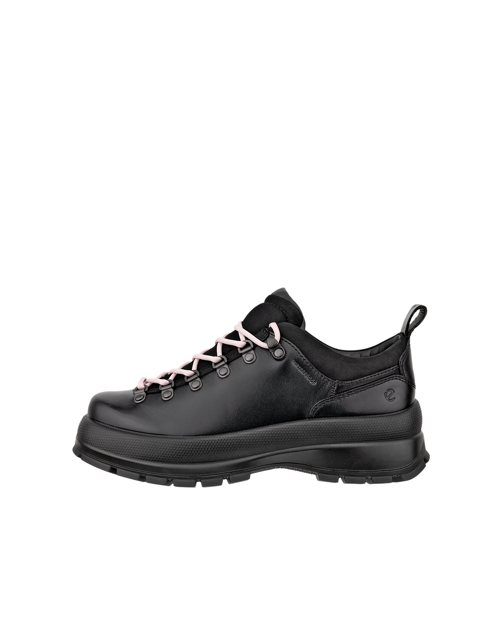 ECCO Track 30 ウィメンズ レザーウォータープルーフシューズ - ブラック - Outside