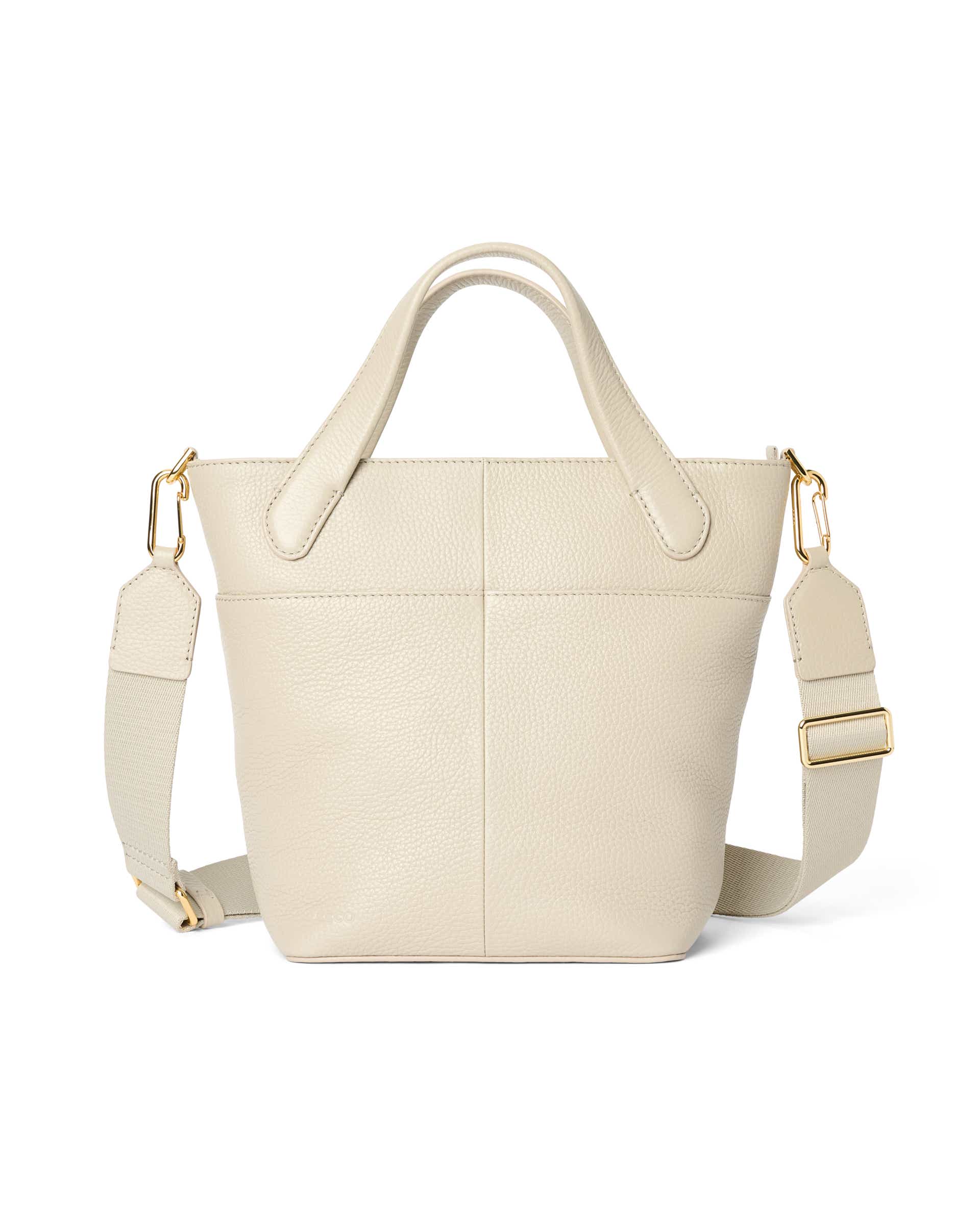 ECCO® Essential leren shopper - Beige - Main
