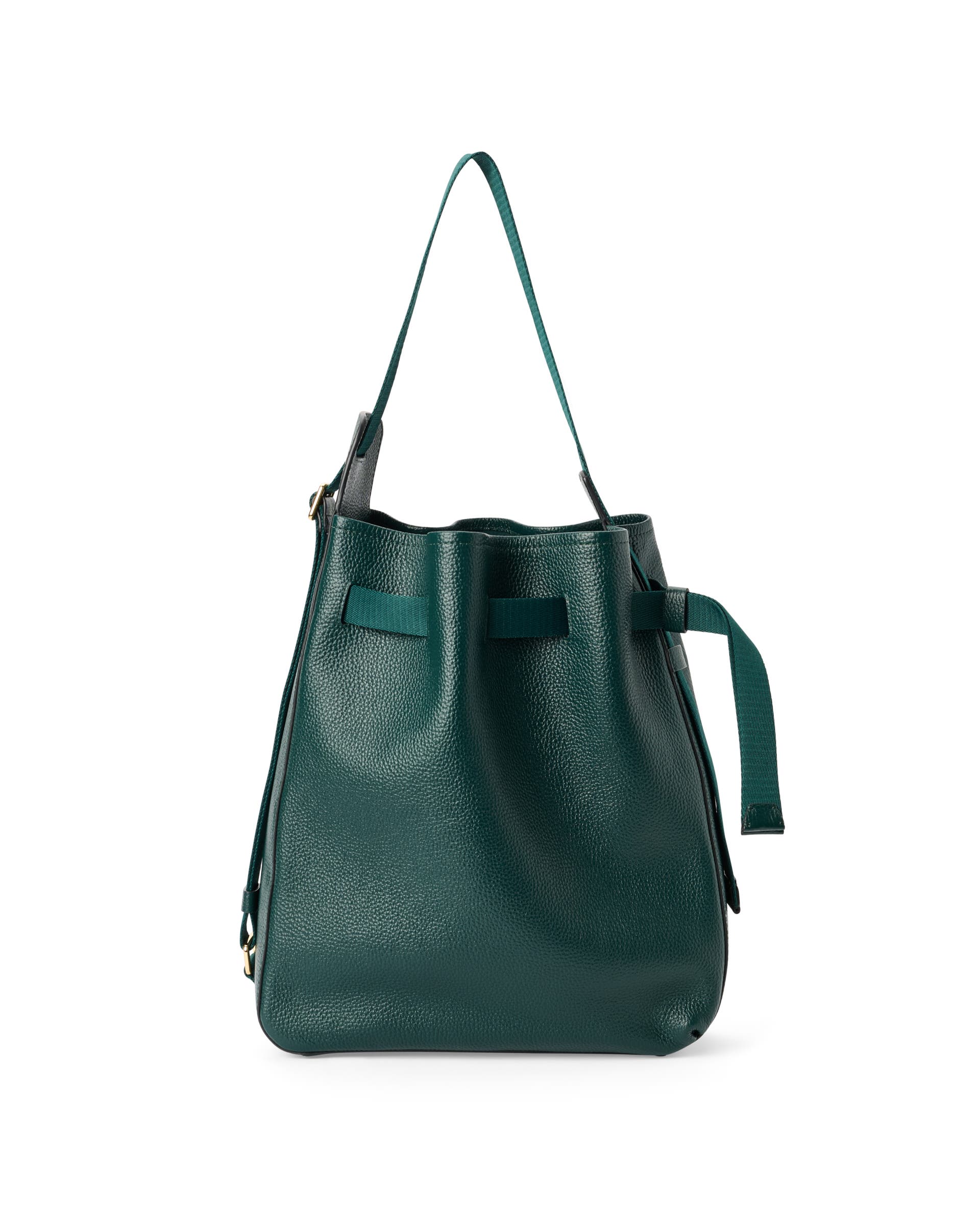ECCO® Sail Leather Hobo Bag - Green - Main