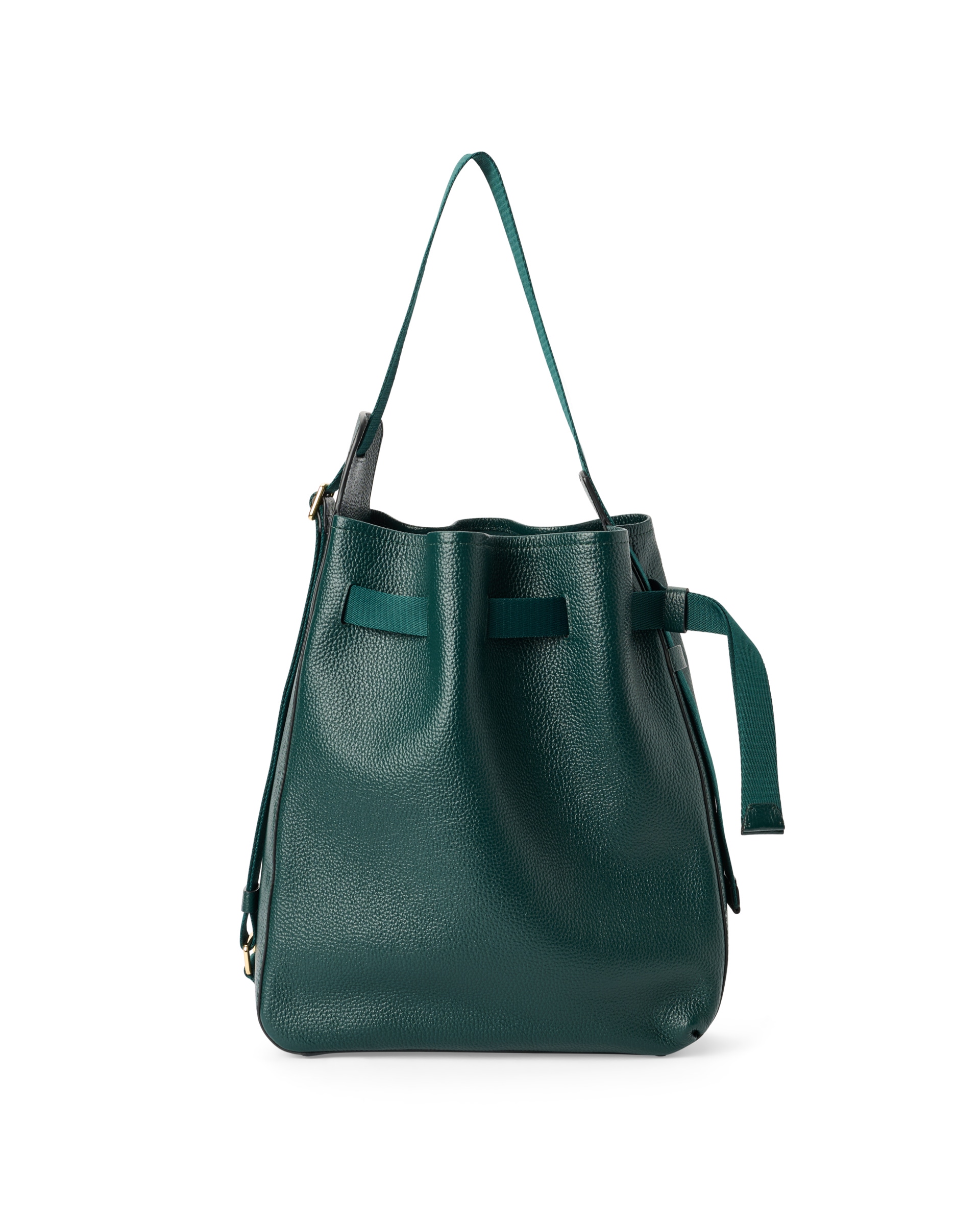 ECCO® Sail Bag kožna torba hobo - Zelena - Main