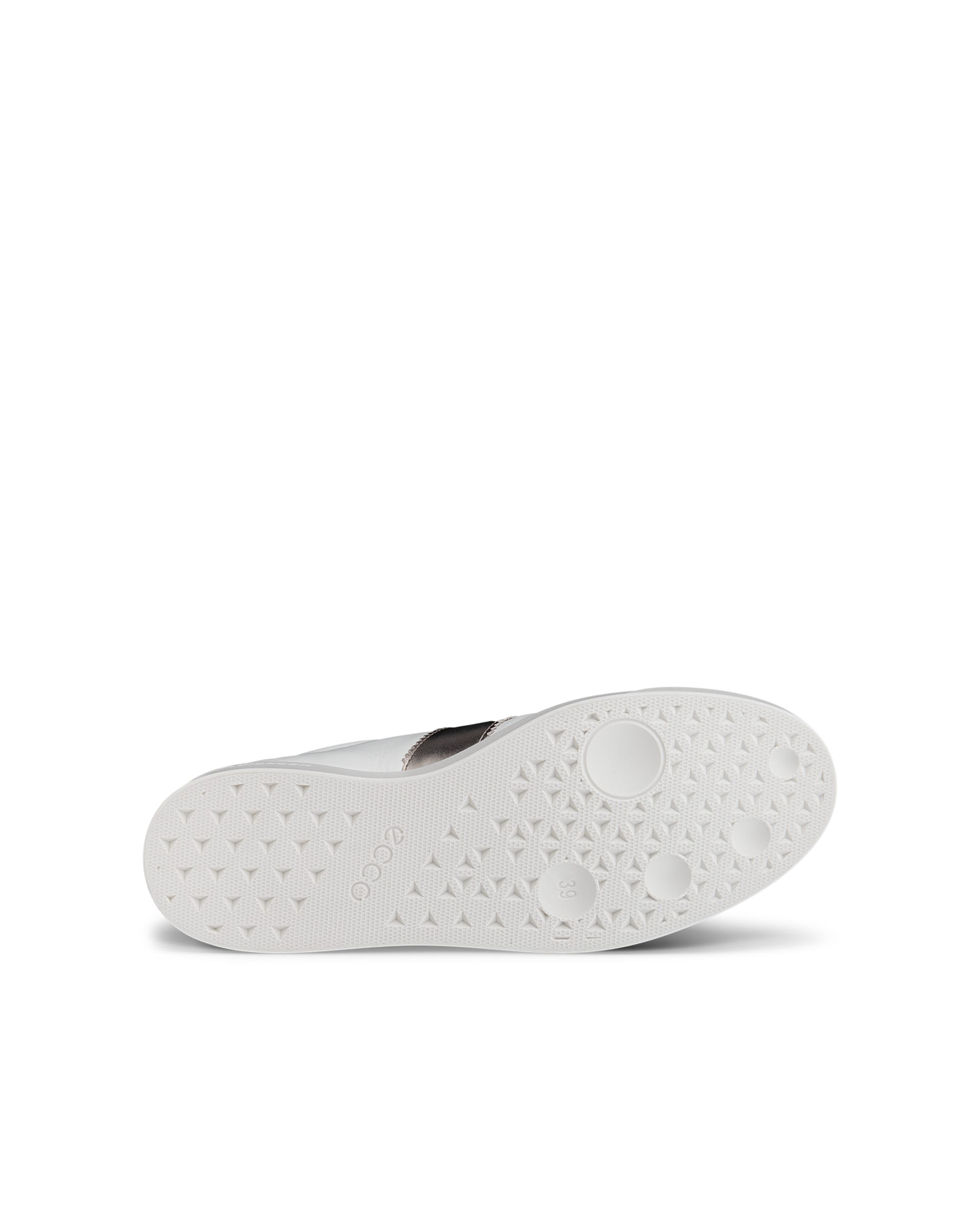 Women's ECCO® Street Lite Leather Sneaker - White - Sole