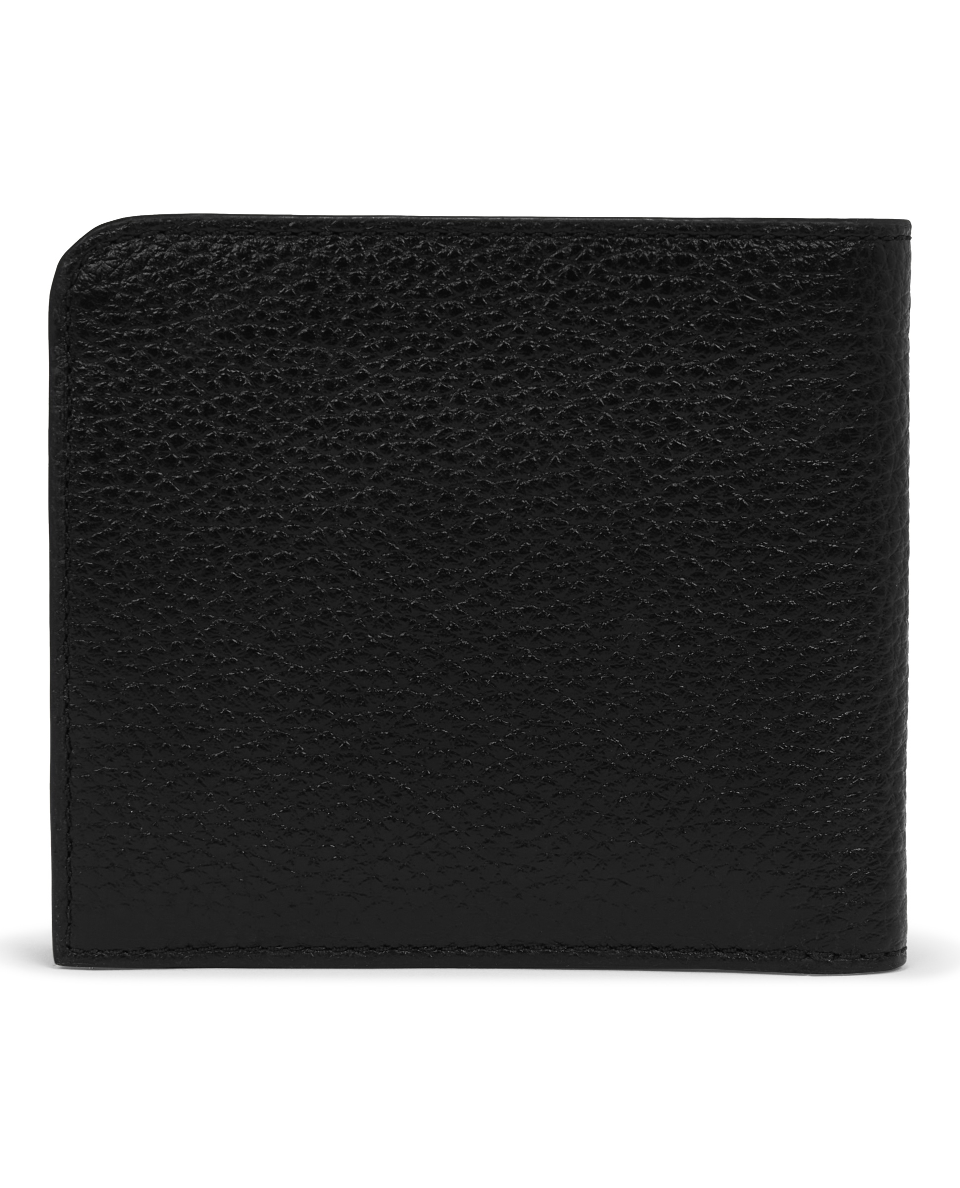 ECCOยฎ Small Leather Wallet - Black - Back