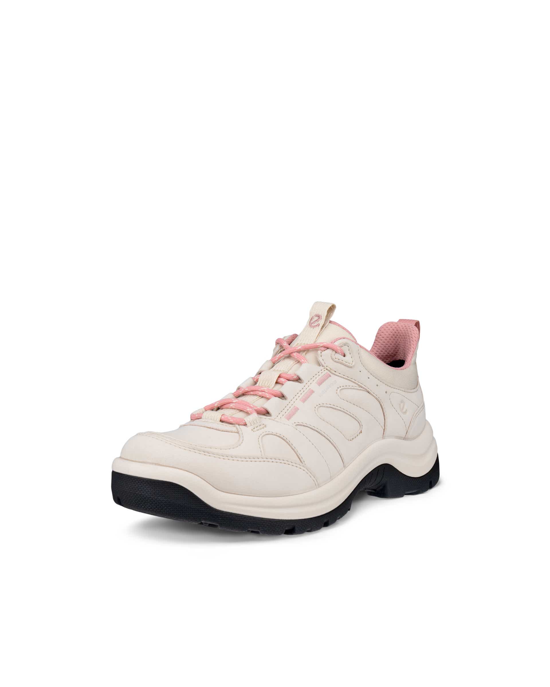 ECCO® Offroad Dames waterdichte sneakers in nubuck - Beige - Main