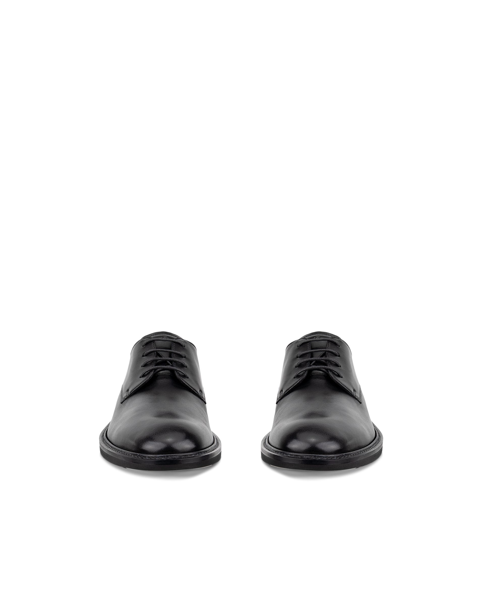 ECCO® METROPOLE PRAGUE herre derby sko skinn - Svart - Front pair