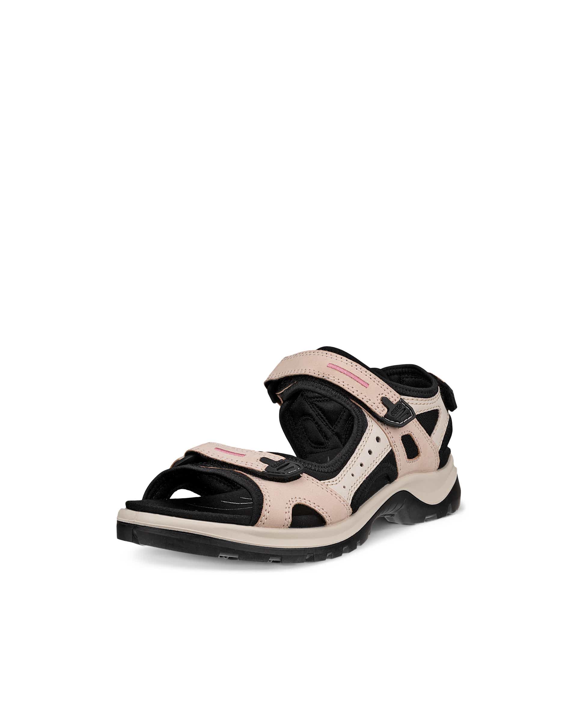 ECCO® Offroad sandale de marche en nubuck  pour femme - Rose - Main