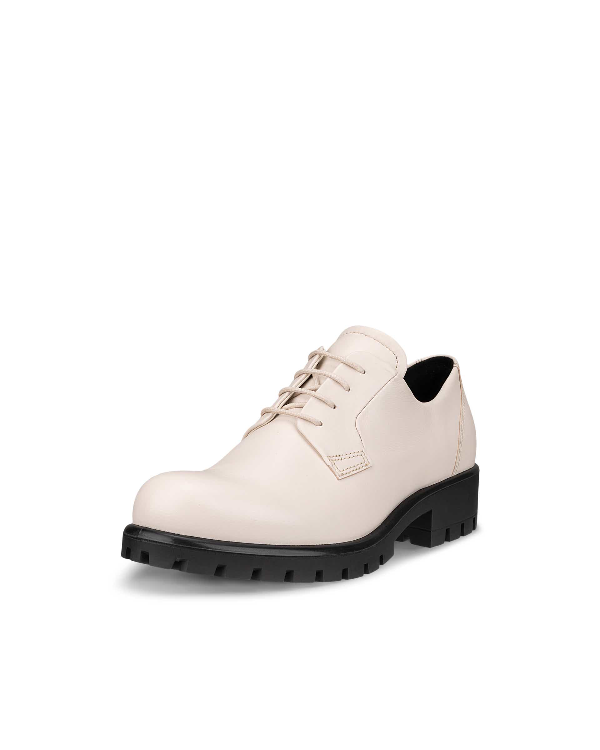ECCO® Modtray Damen Derbyschuhe aus Leder - Beige - Main