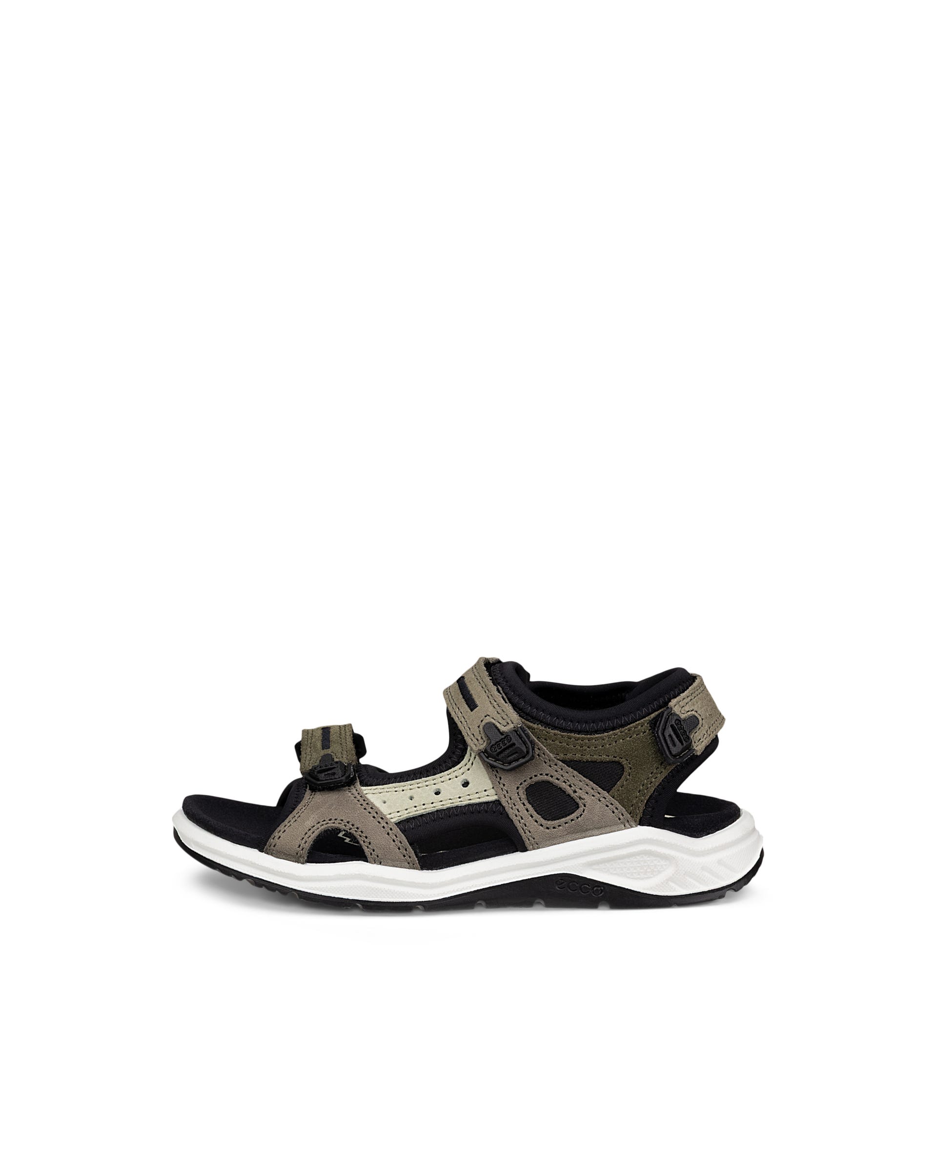 Dziecięce nubukowe sandały outdoor ECCO® X-TRINSIC - Zielony - Outside