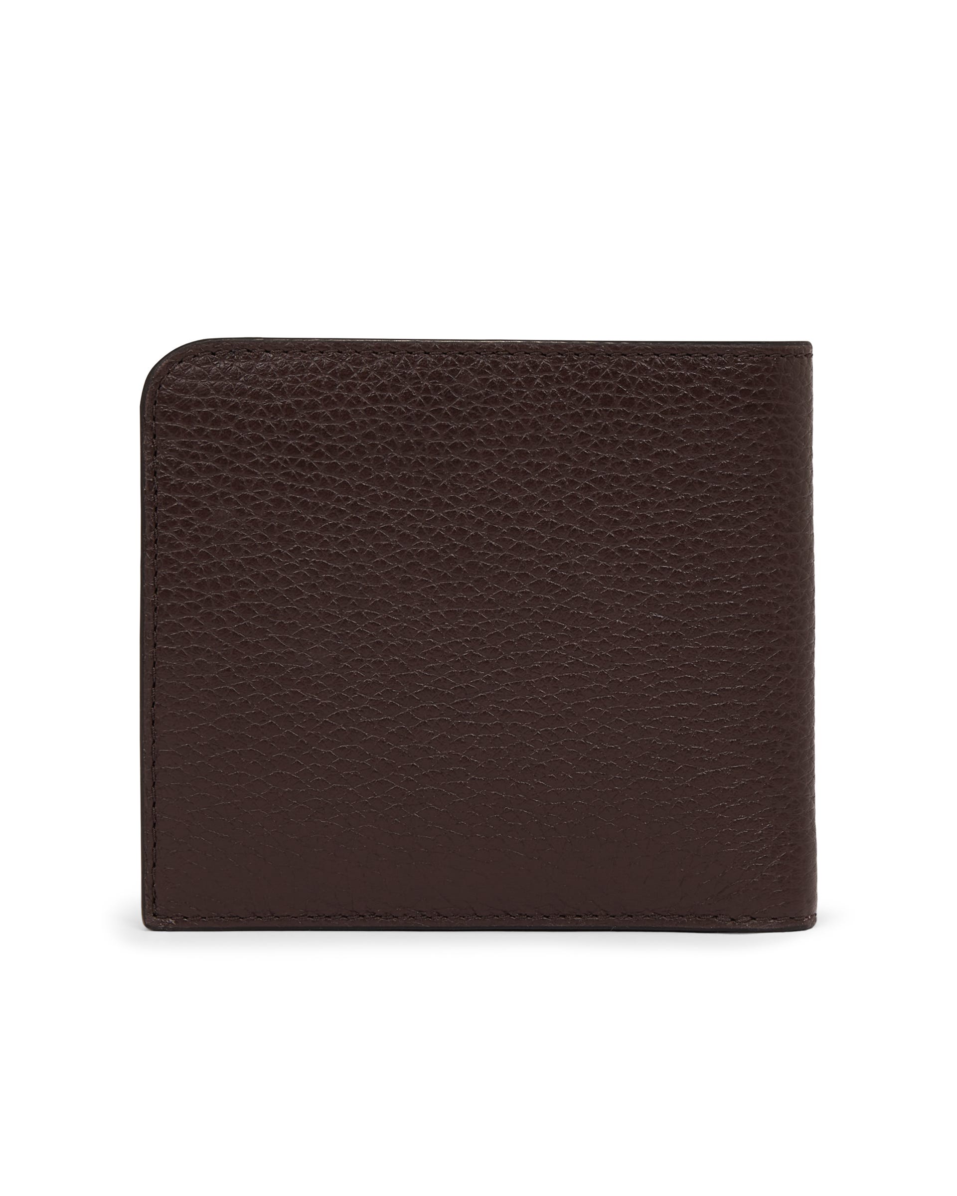 ECCO® Wallet Formal Billfold Small Leather Wallet - Brown - Back