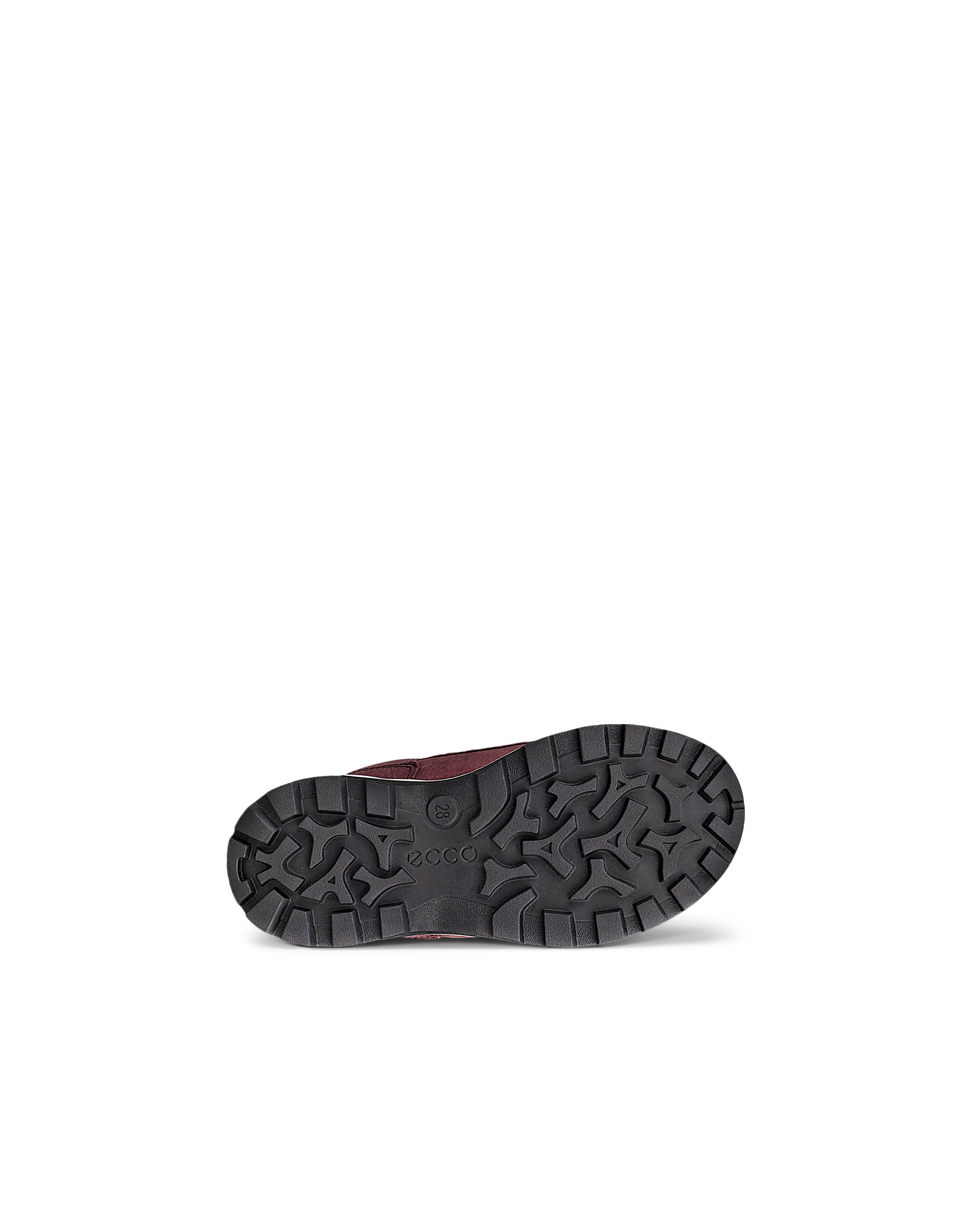 ECCO® Snow Mountain Kinder Winterstiefel aus Nubukleder mit Gore-Tex - Lila - Sole