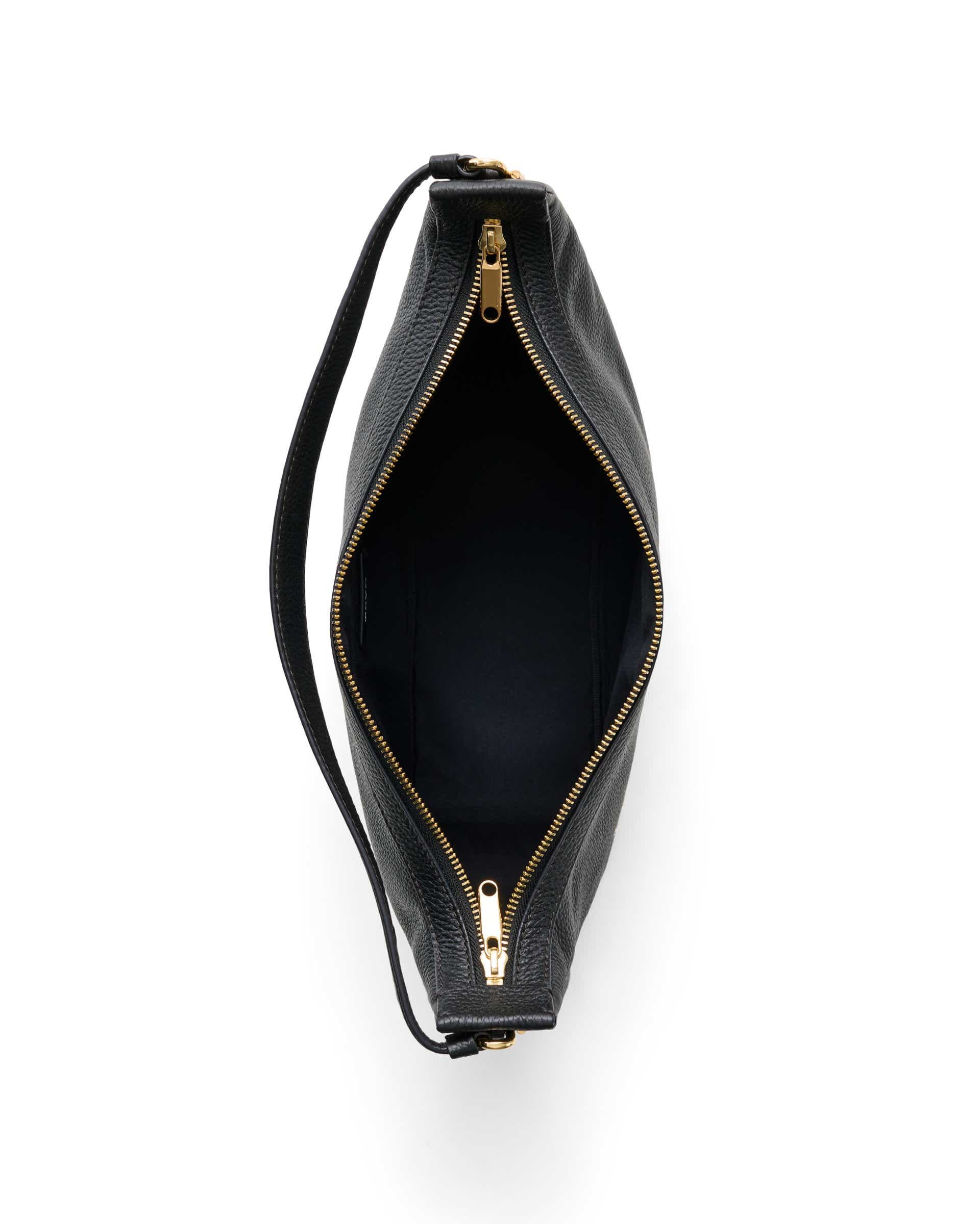 ECCO® Hobo leren hobotas - Zwart - Birdeye