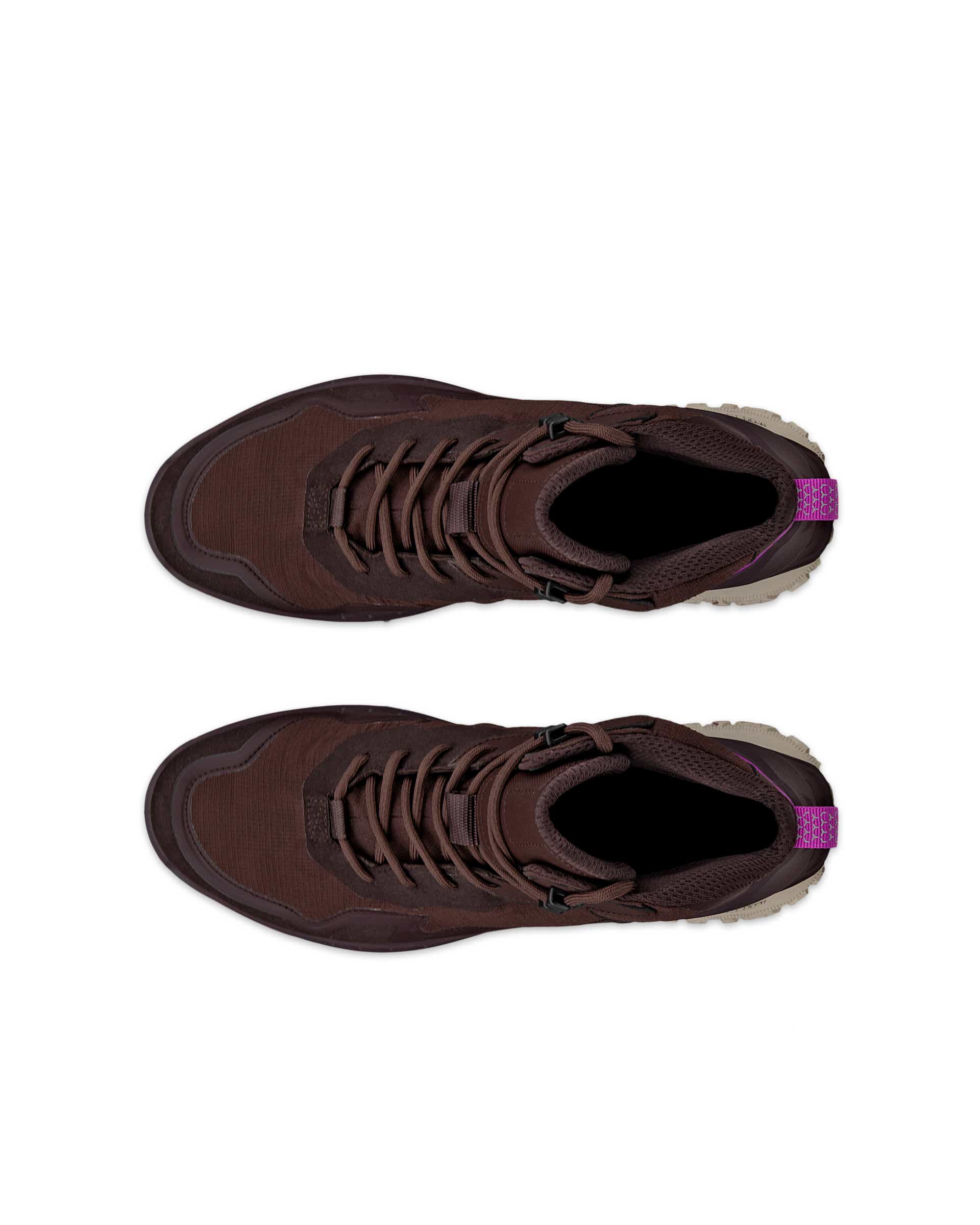 ECCO® ULT-TRN dames hoge wandelschoen - Rood - Top left pair