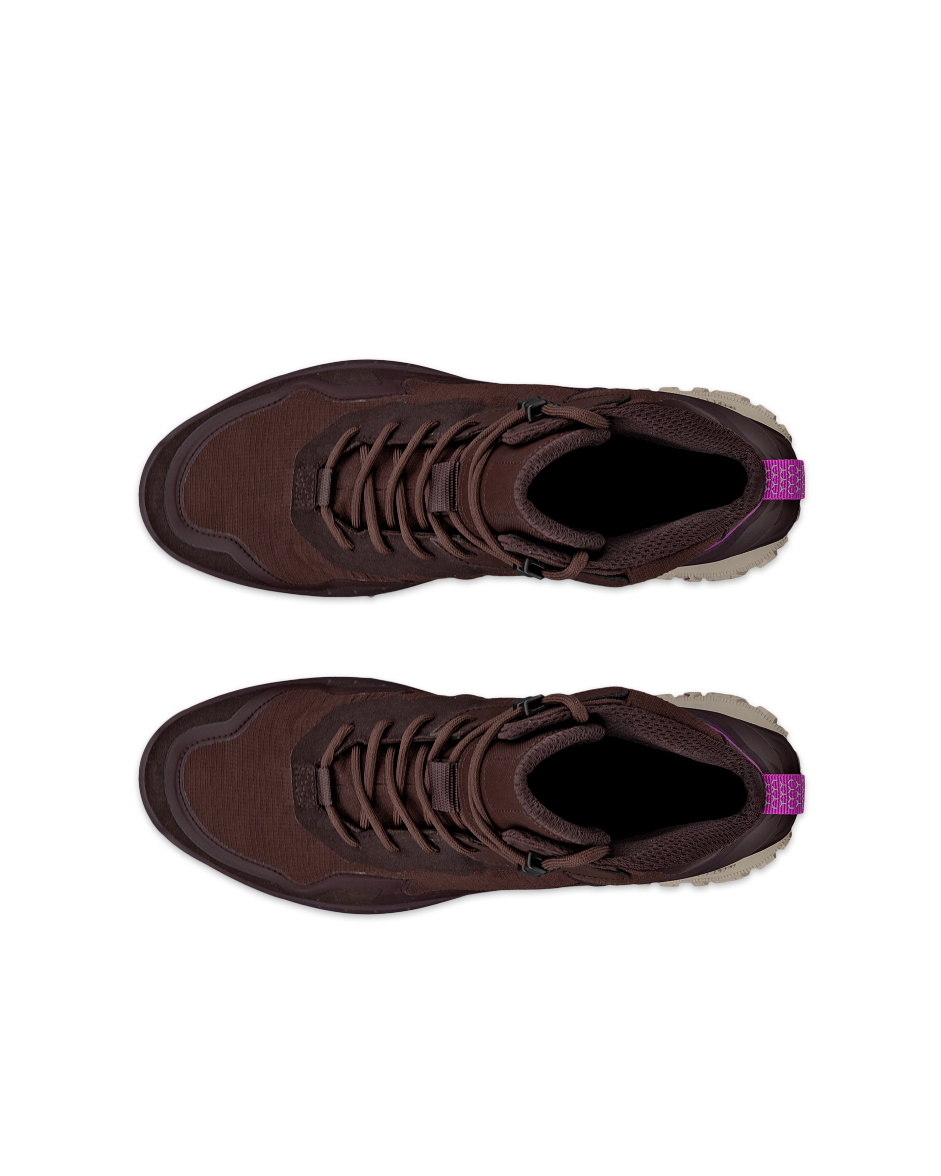 ECCO® ULT-TRN dames hoge wandelschoen - Rood - Top left pair