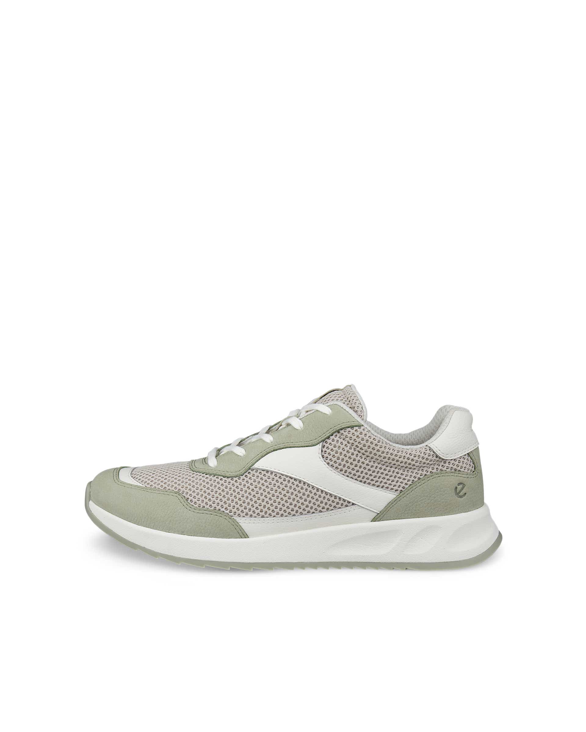 Zapatillas de piel ECCO® OTM para mujer - Verde - Outside