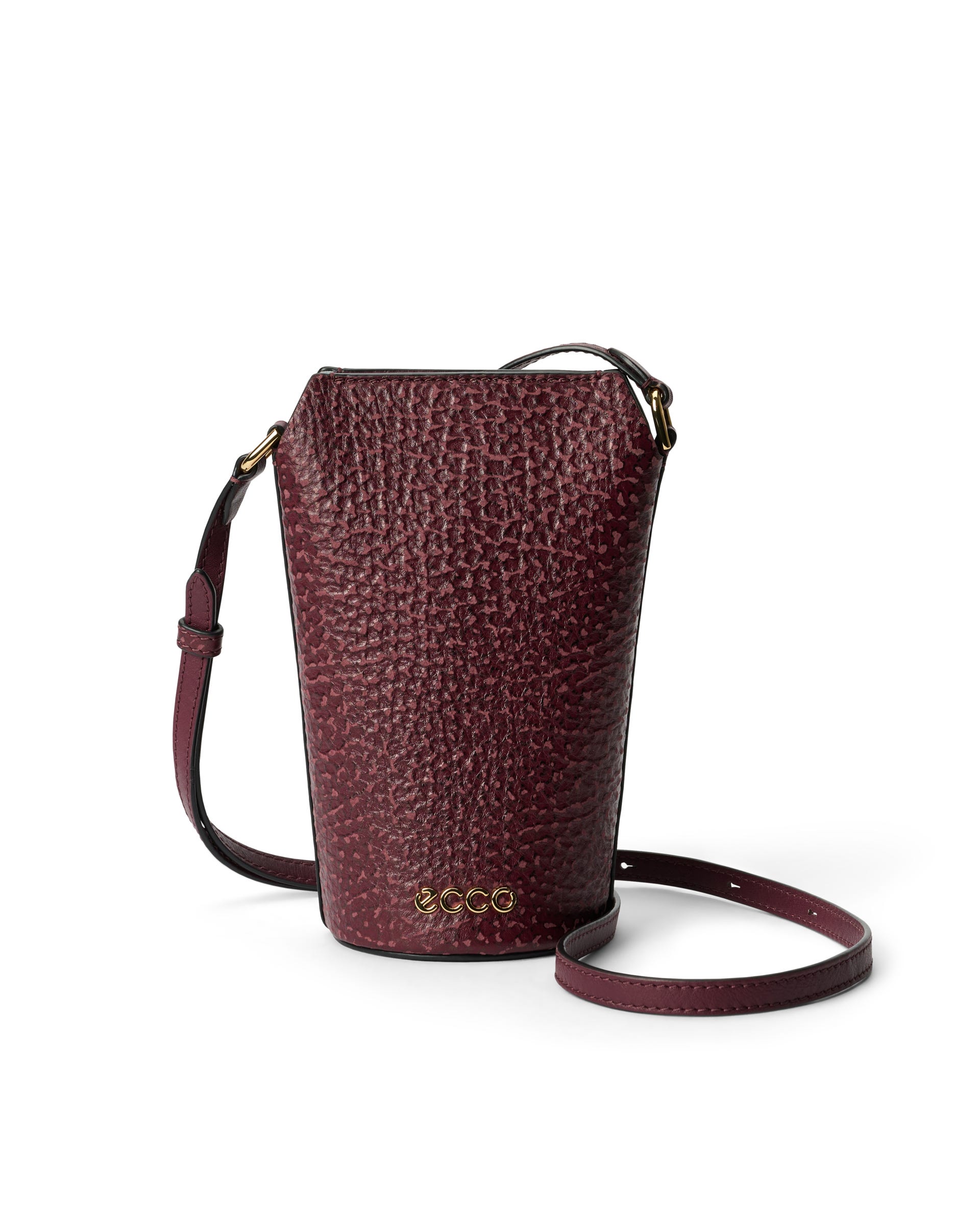 ECCO® Pot Leather Crossbody Bag - Brown - Main