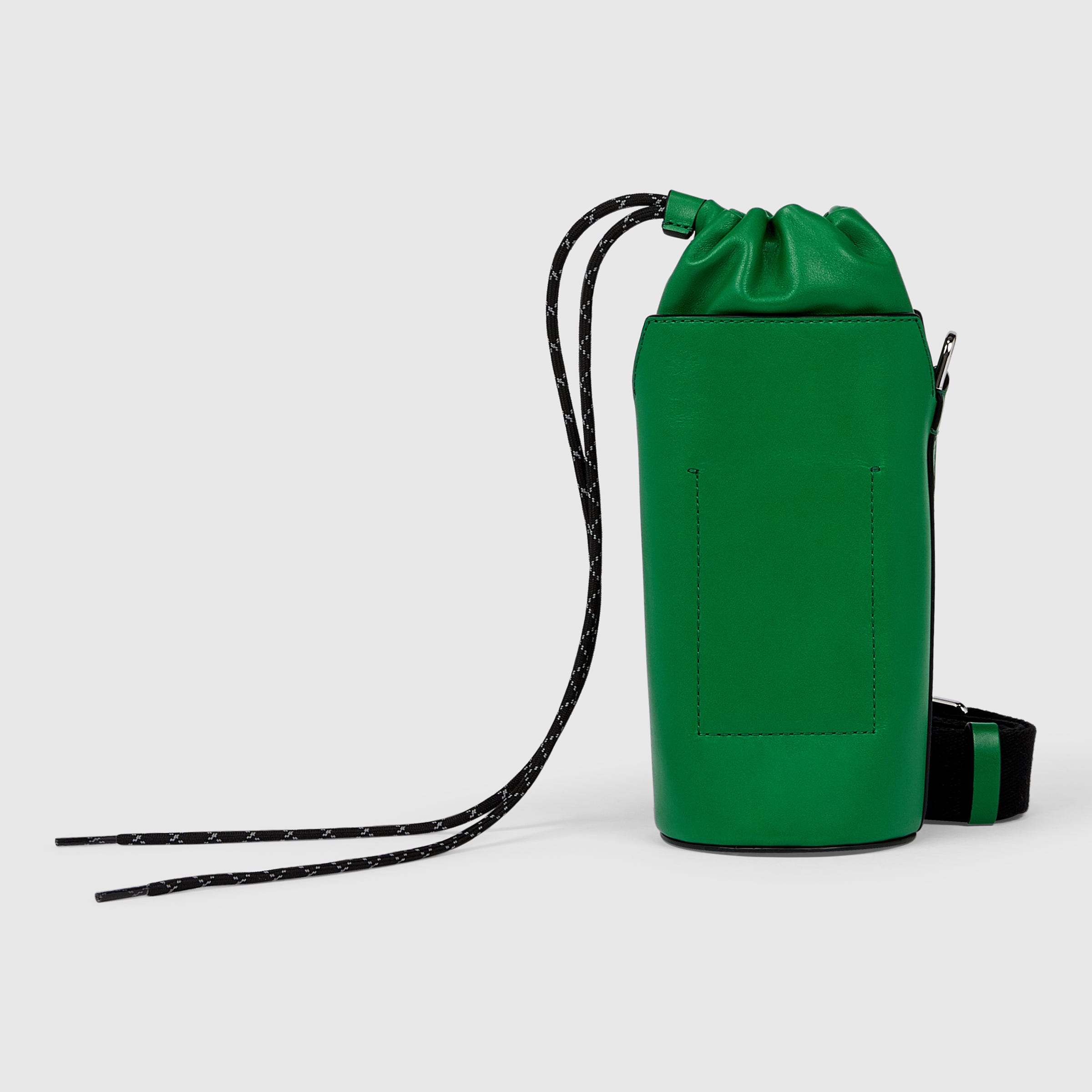 ECCO® E Leather Sling Double E Bag - Green - Back