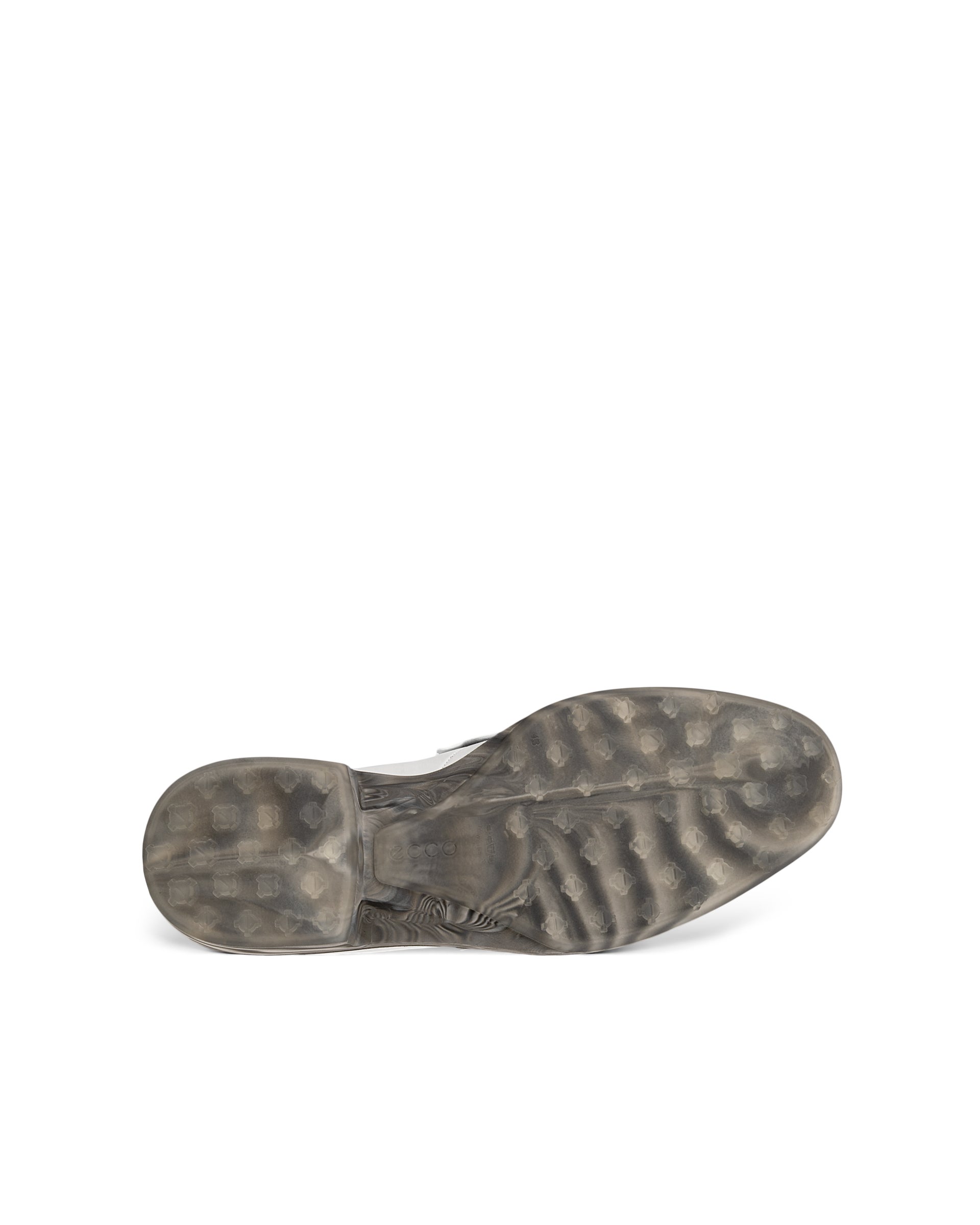 ECCO Golf Classic Hybrid メンズ レザーゴルフシューズ - ホワイト - Sole