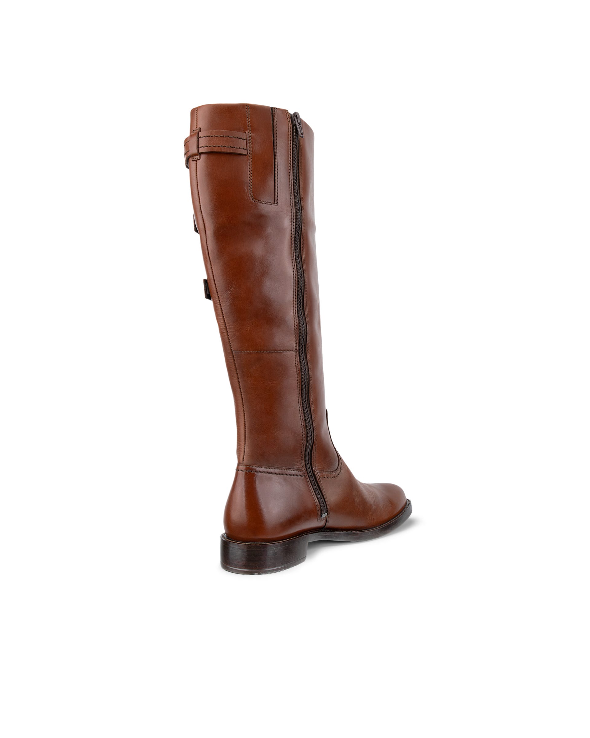 Women's ECCO® SARTORELLE 25 Leather Boot - Brown - Outside