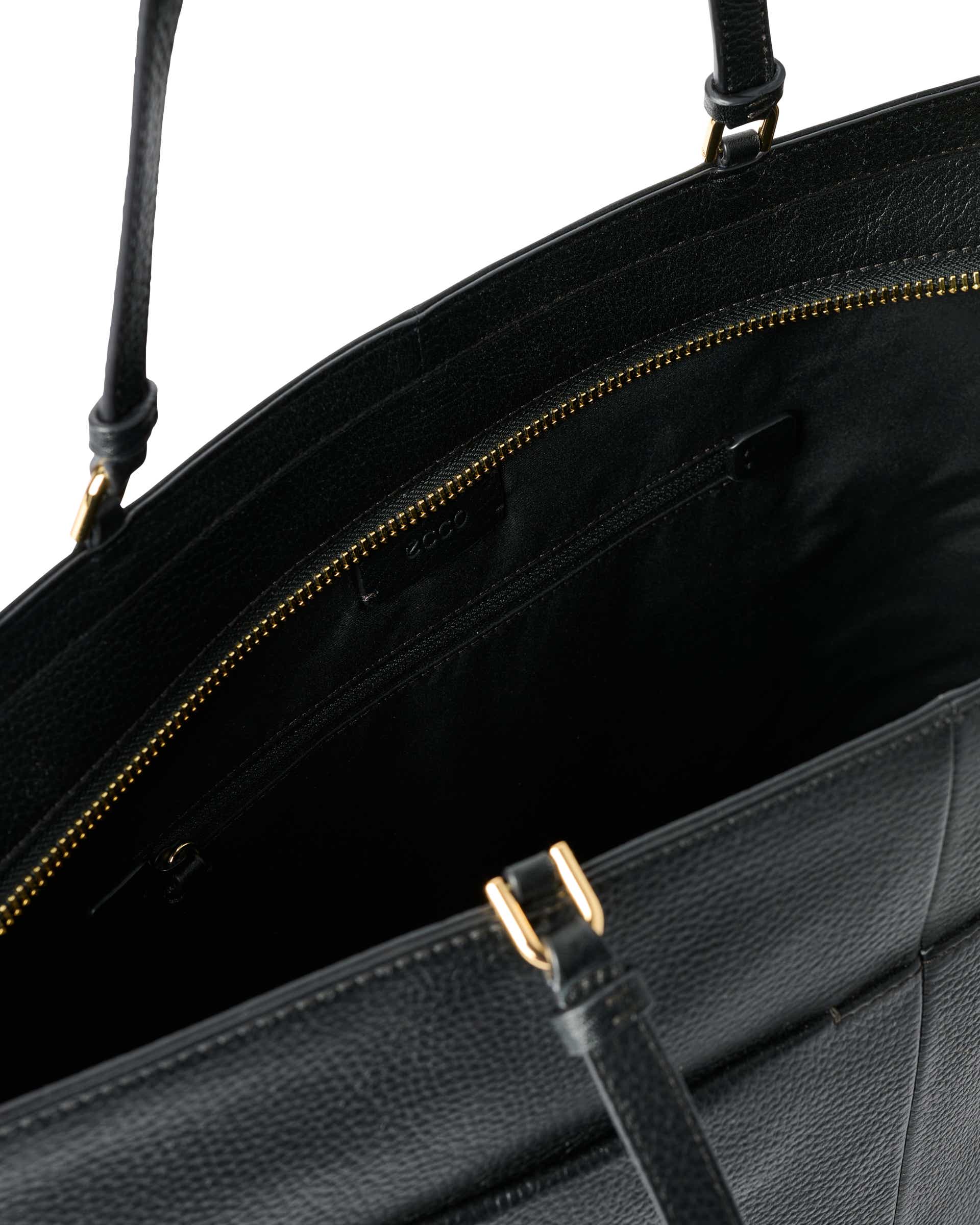 ECCO® ESSENTIAL TOTE EW dame tote bag skinn - Svart - Inside
