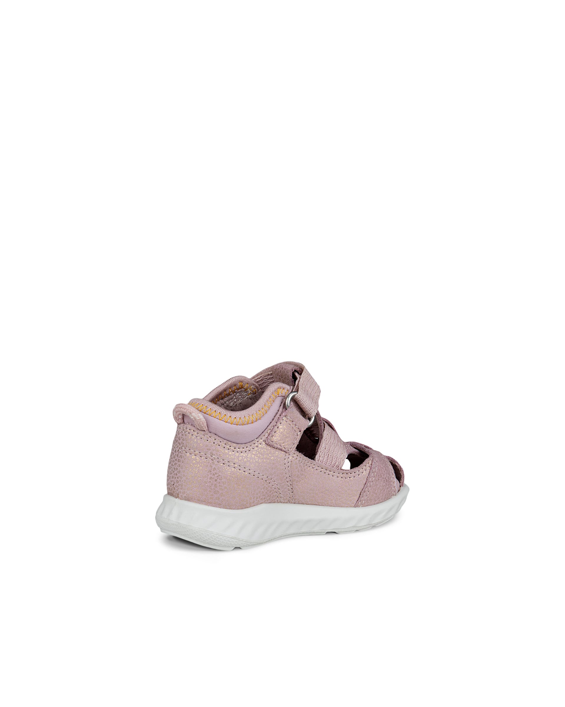Kids' ECCO® SP.1 Lite Nubuck Fisherman Sandal - Pink - Back