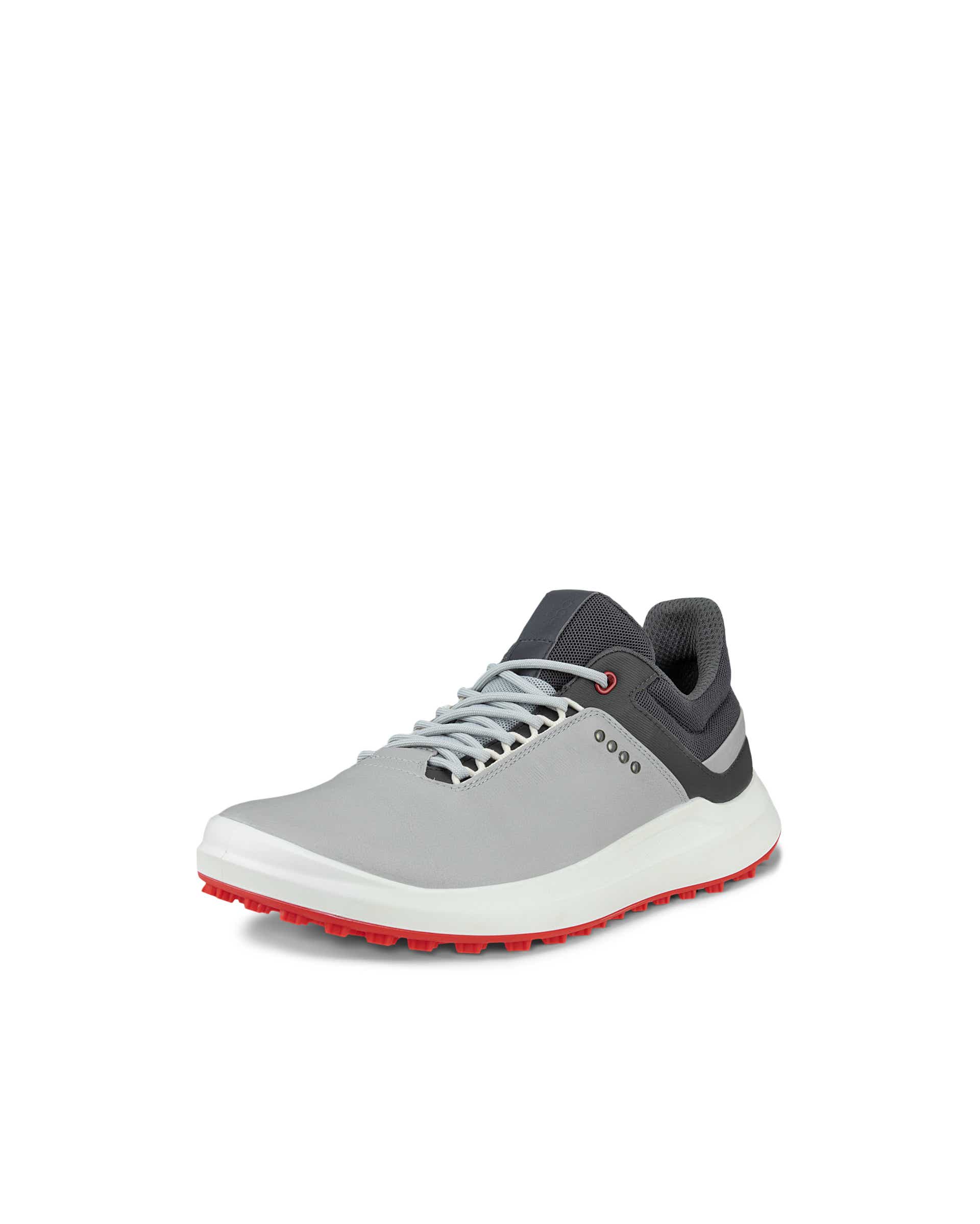 Men's ECCO® Golf Core Leather Shoe - Grey - Main
