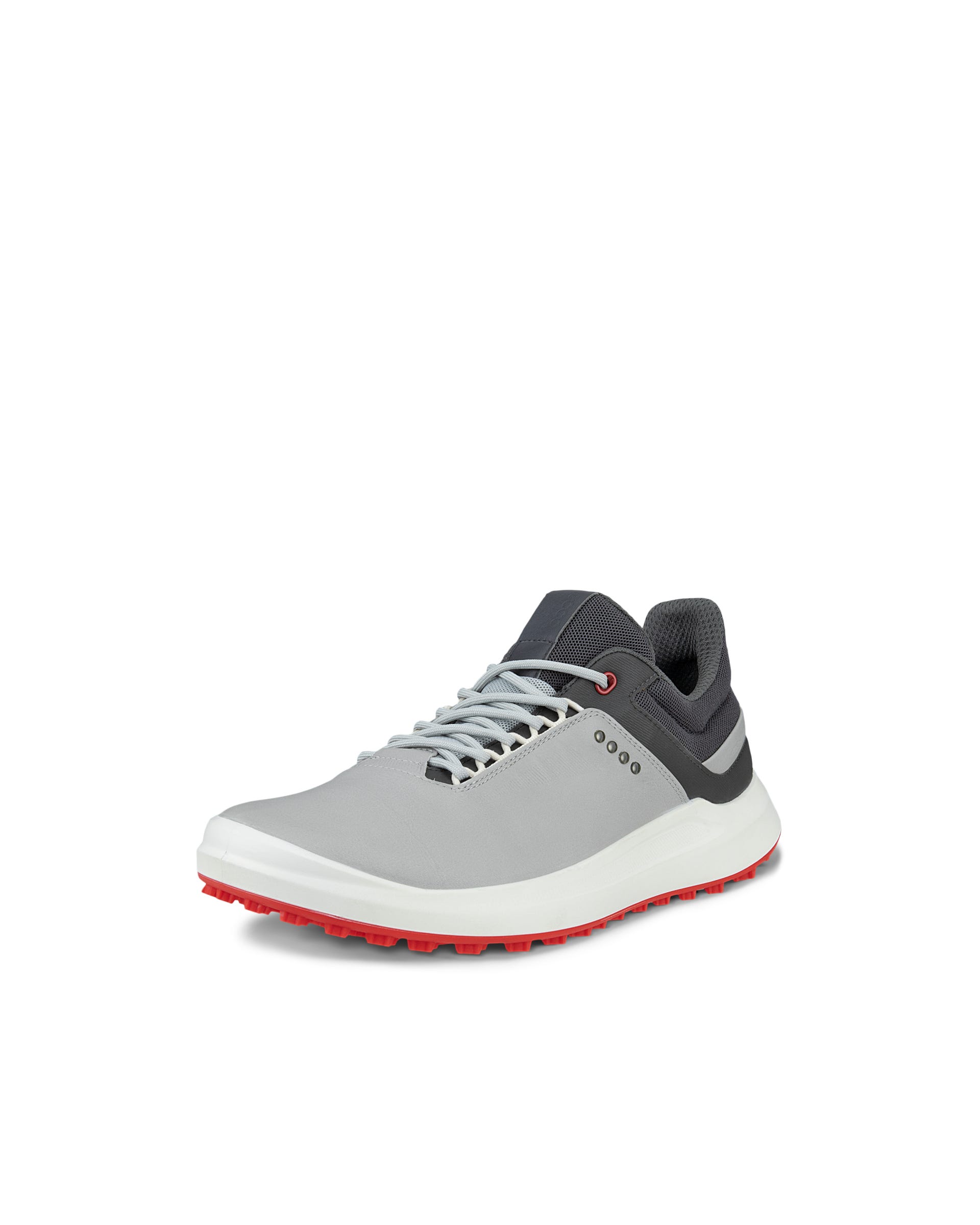 Men's ECCO® Golf Core Leather Shoe - Grey - Main