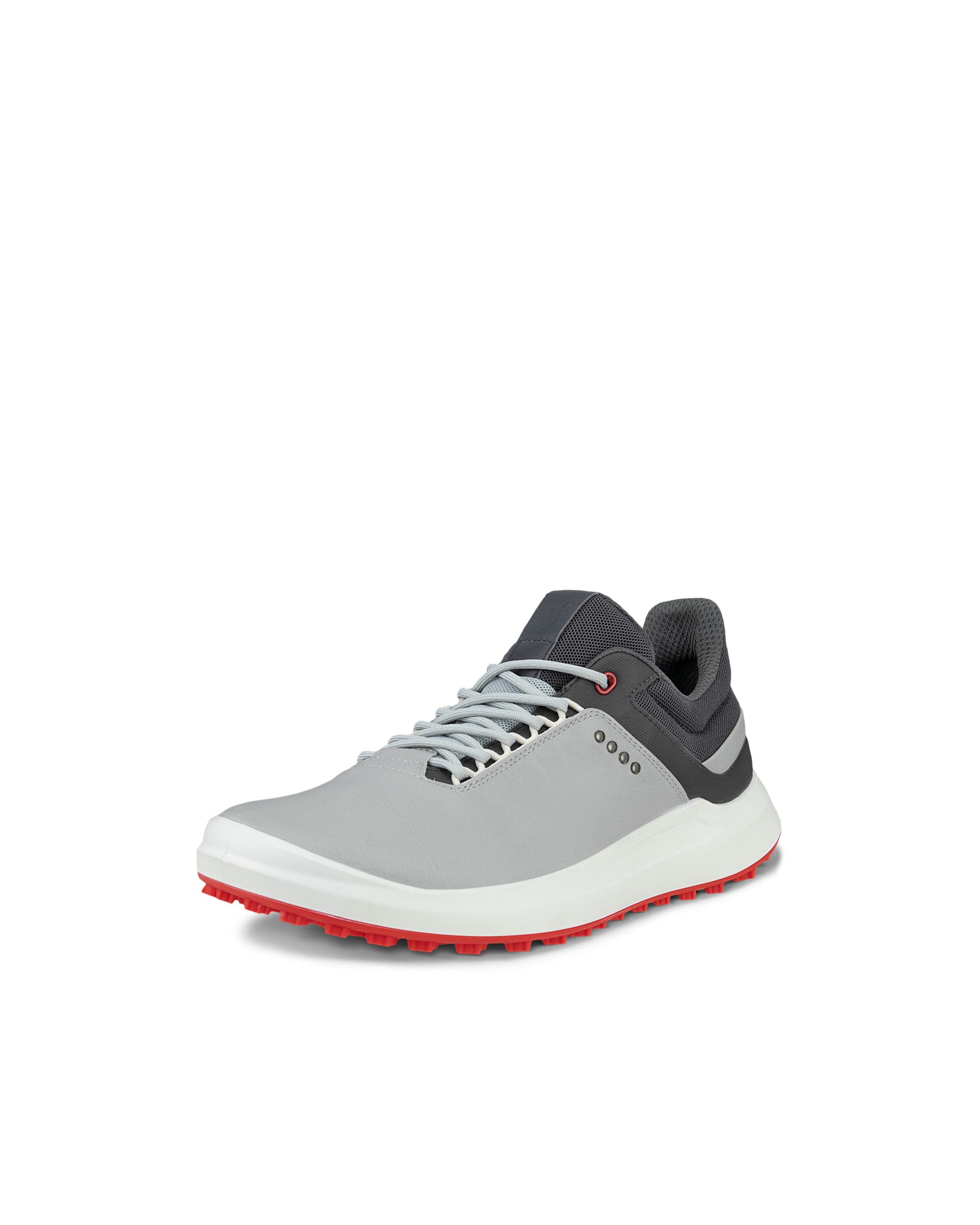 Men's ECCO® Golf Core Leather Shoe - Grey - Main
