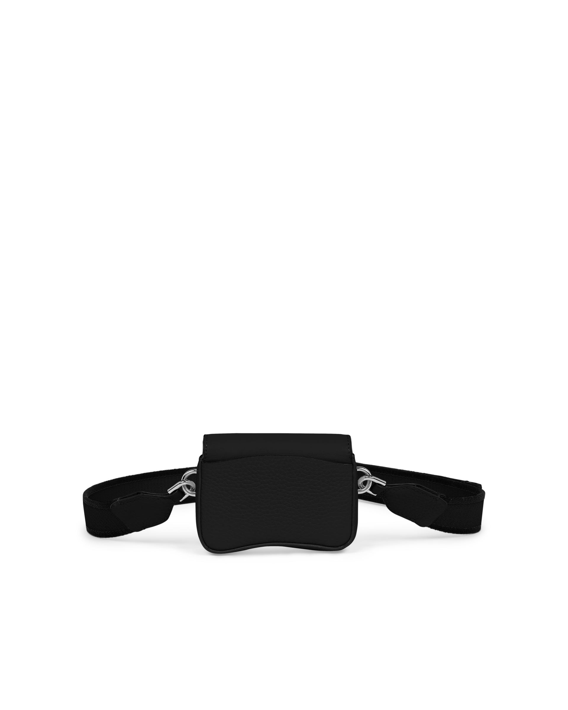 ECCO Pinch Mini レザークロスボディバッグ - ブラック - Back