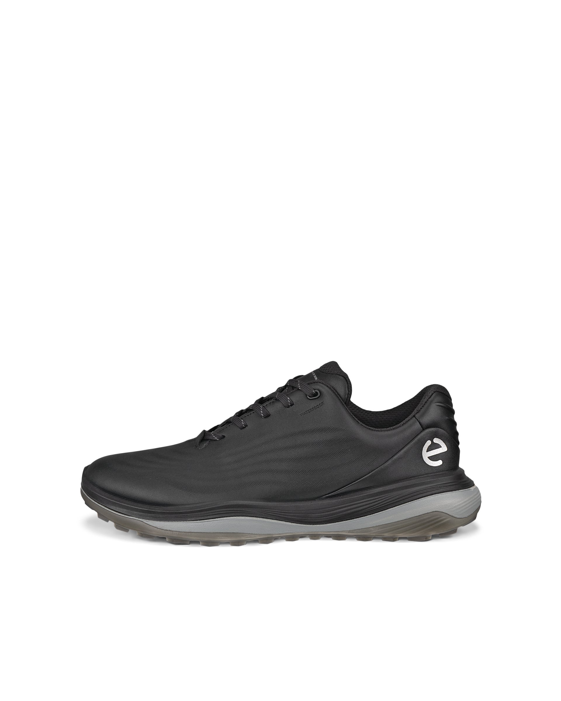 Pánská kožená golfová voděodolná obuv ECCO® Golf LT1 - Černá - Outside