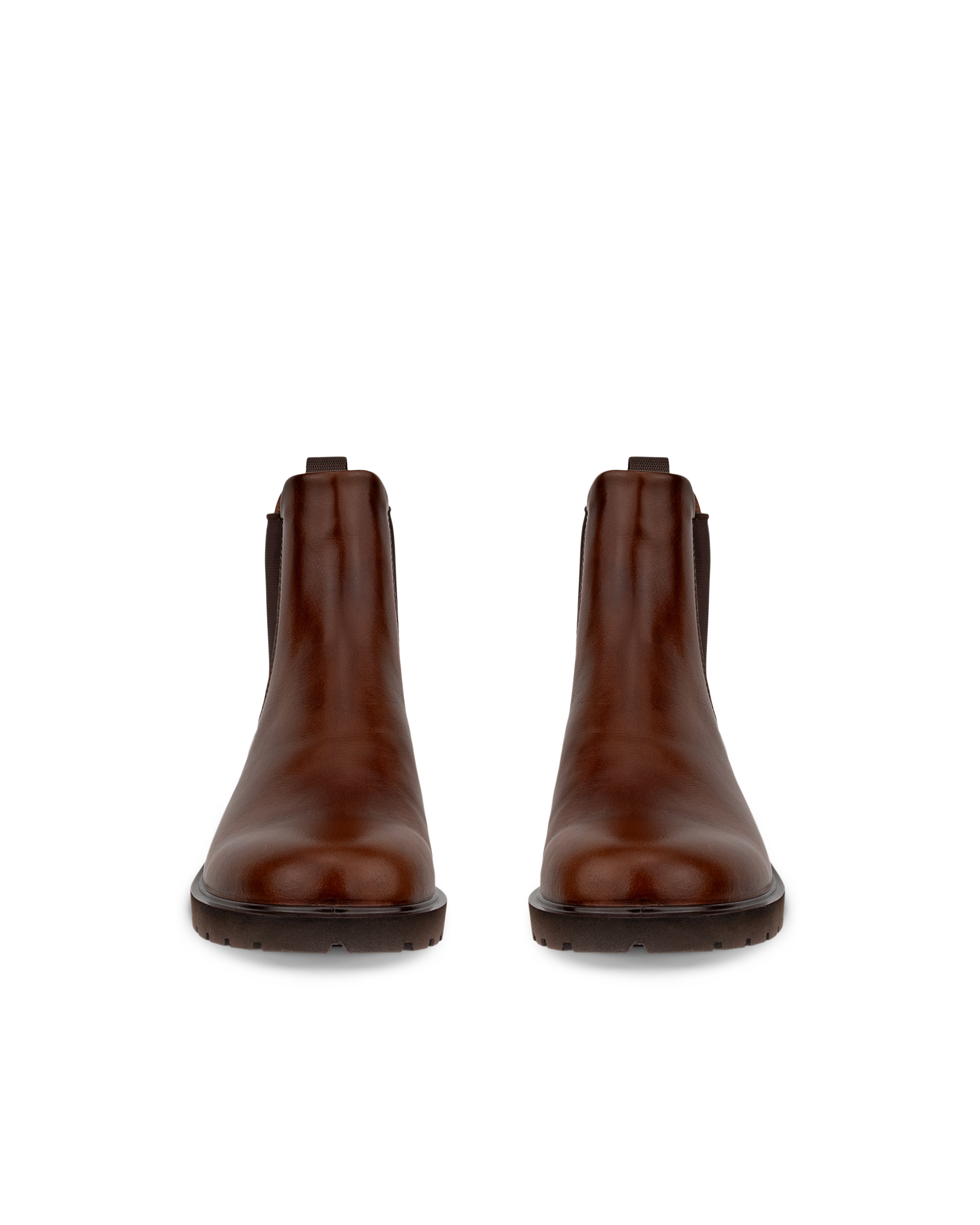 ECCO® METROPOLE VIENNA dames leren Chelsea boot - Bruin - Front pair