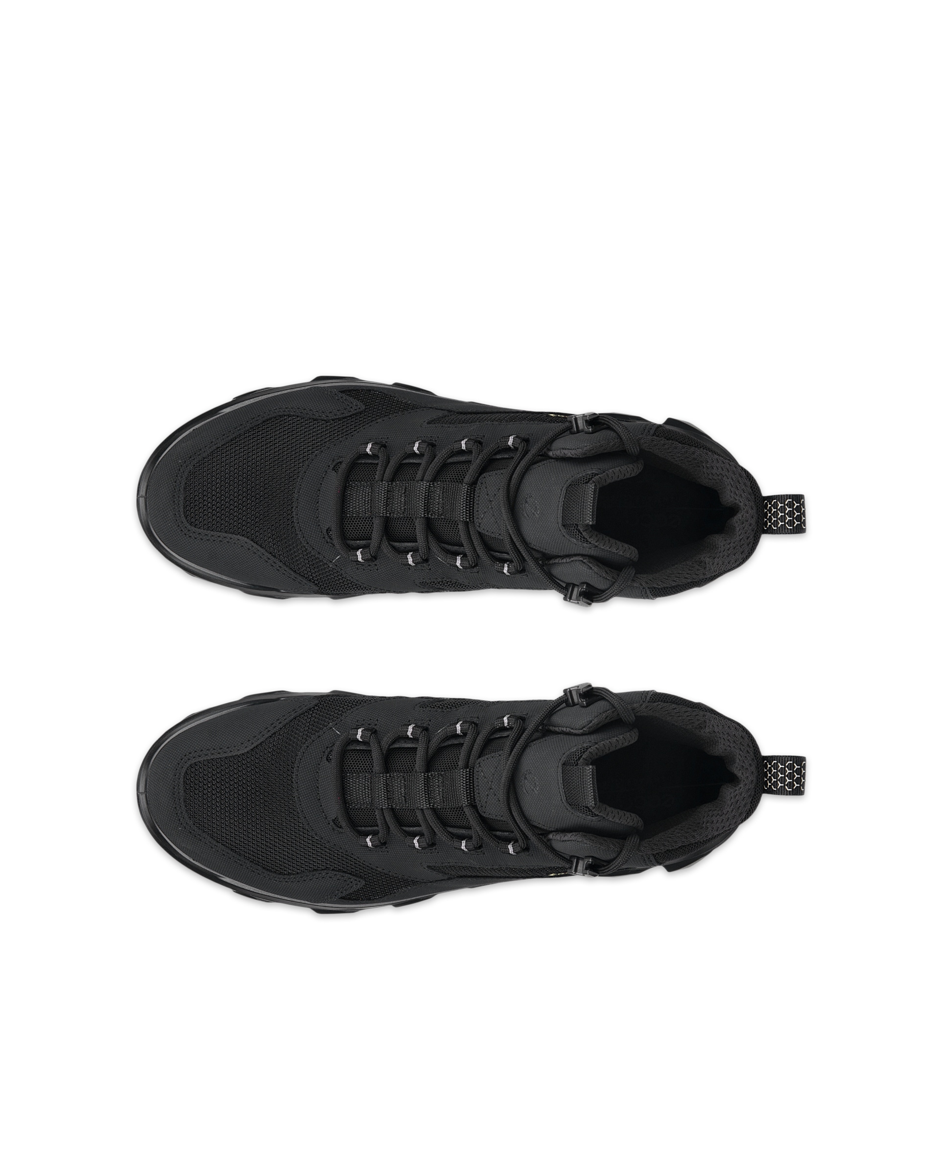 Dámské outdoorové Gore-Tex kotníčkové tenisky ECCO® MX - Černá - Top left pair
