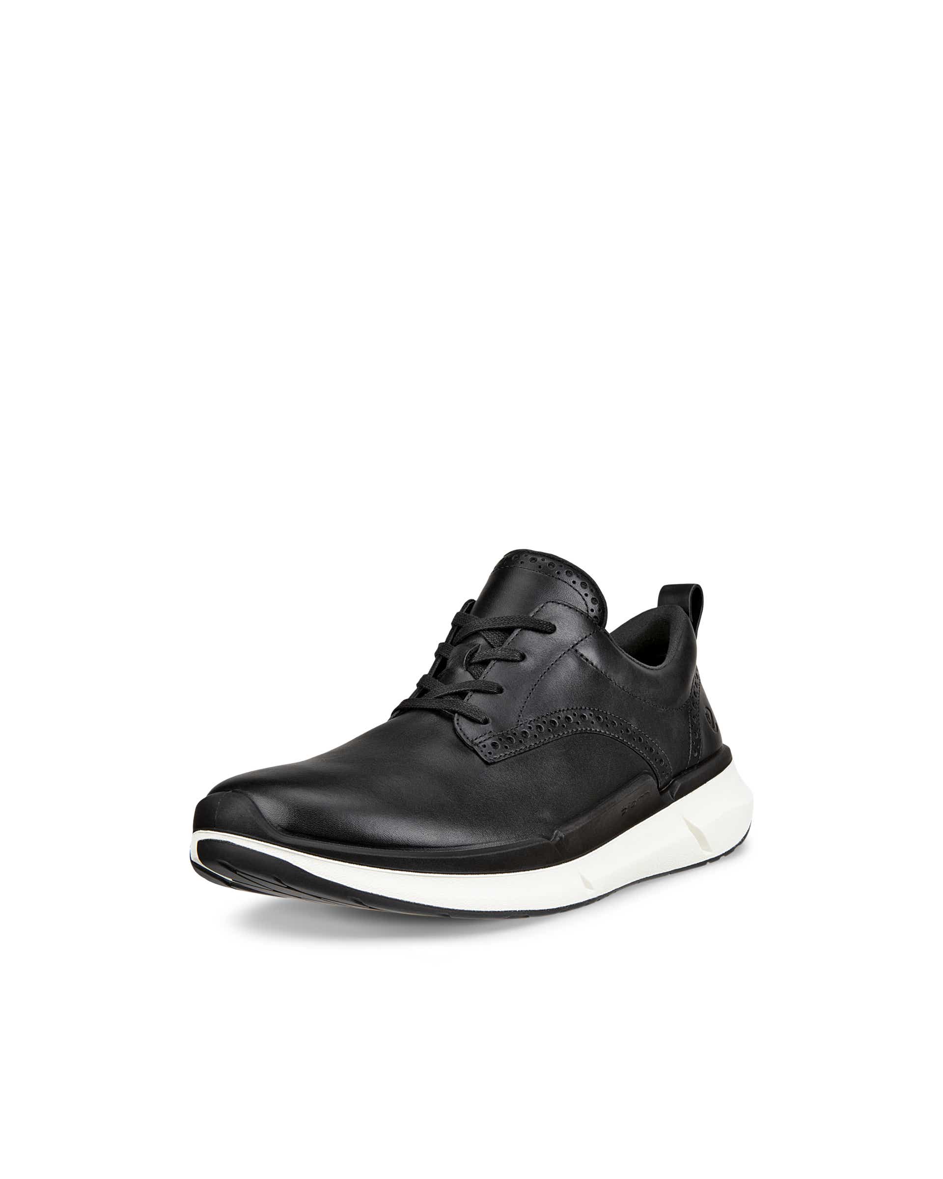 Men's ECCO® Biom 2.2 Hybrid Leather Sneaker - Black - Main