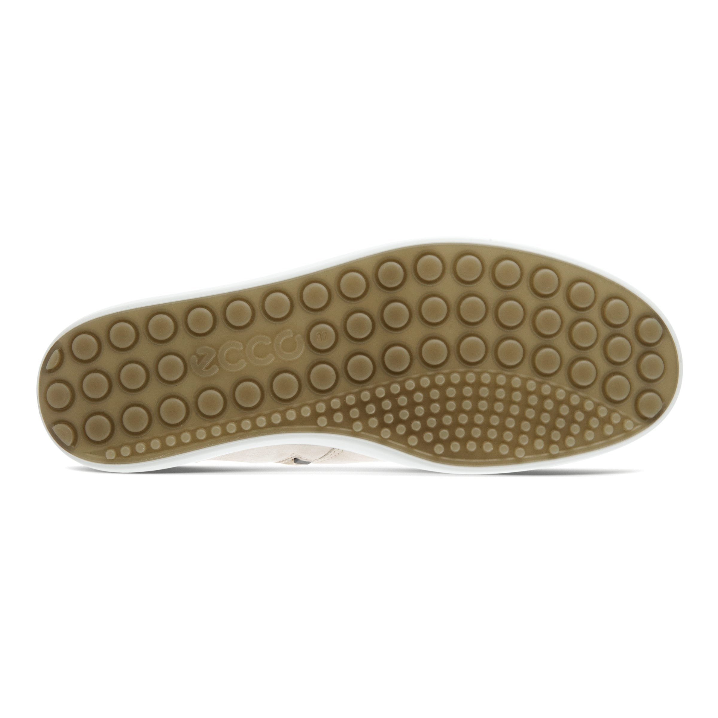 Women's ECCO® Soft 7 Nubuck Ankle Boot - Beige - Sole