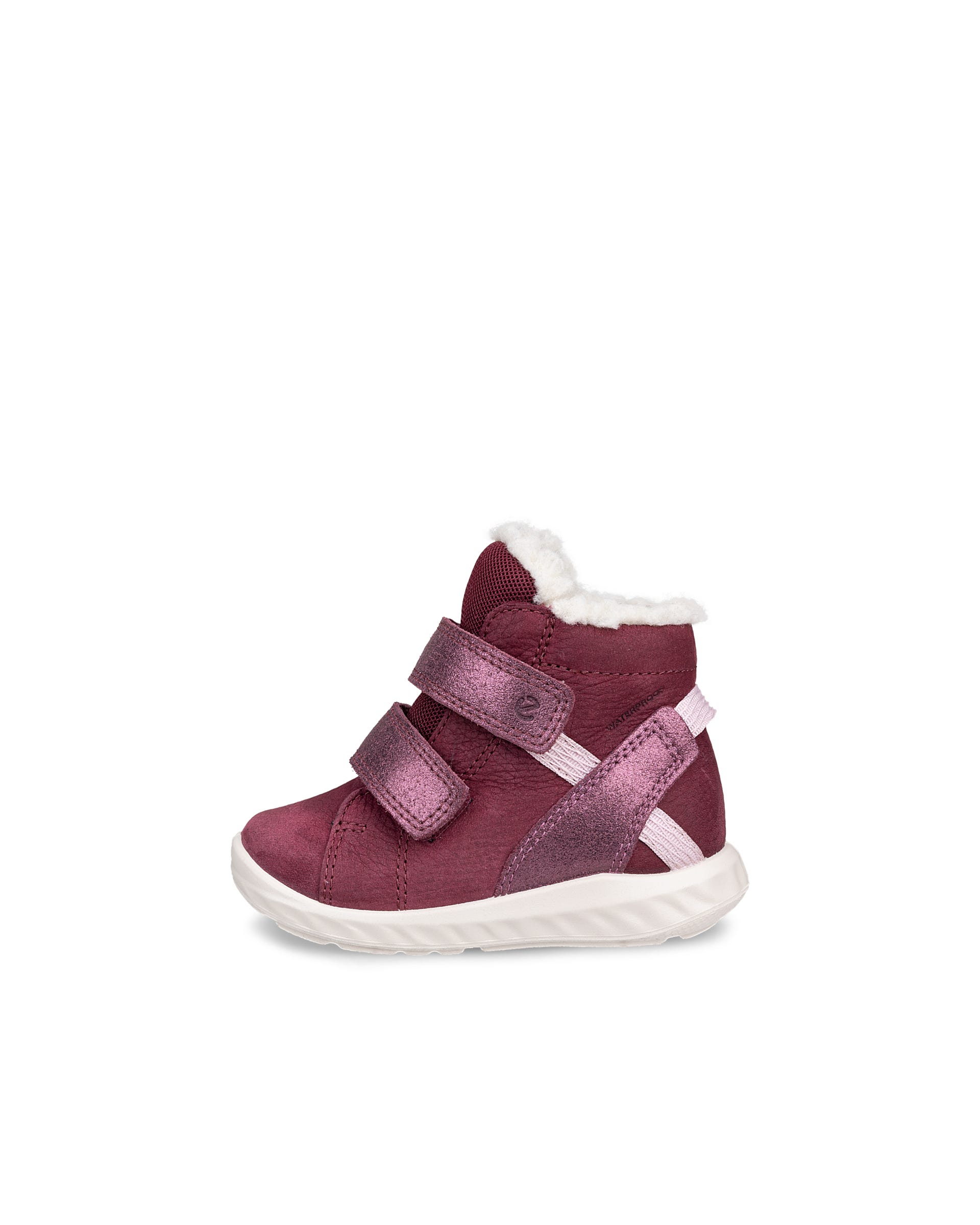 Lasten ECCO® SP.1 LITE INFANT vedenkestävä nupukkinahkaiset -talvinilkkurit - Vaaleanpunainen - Outside