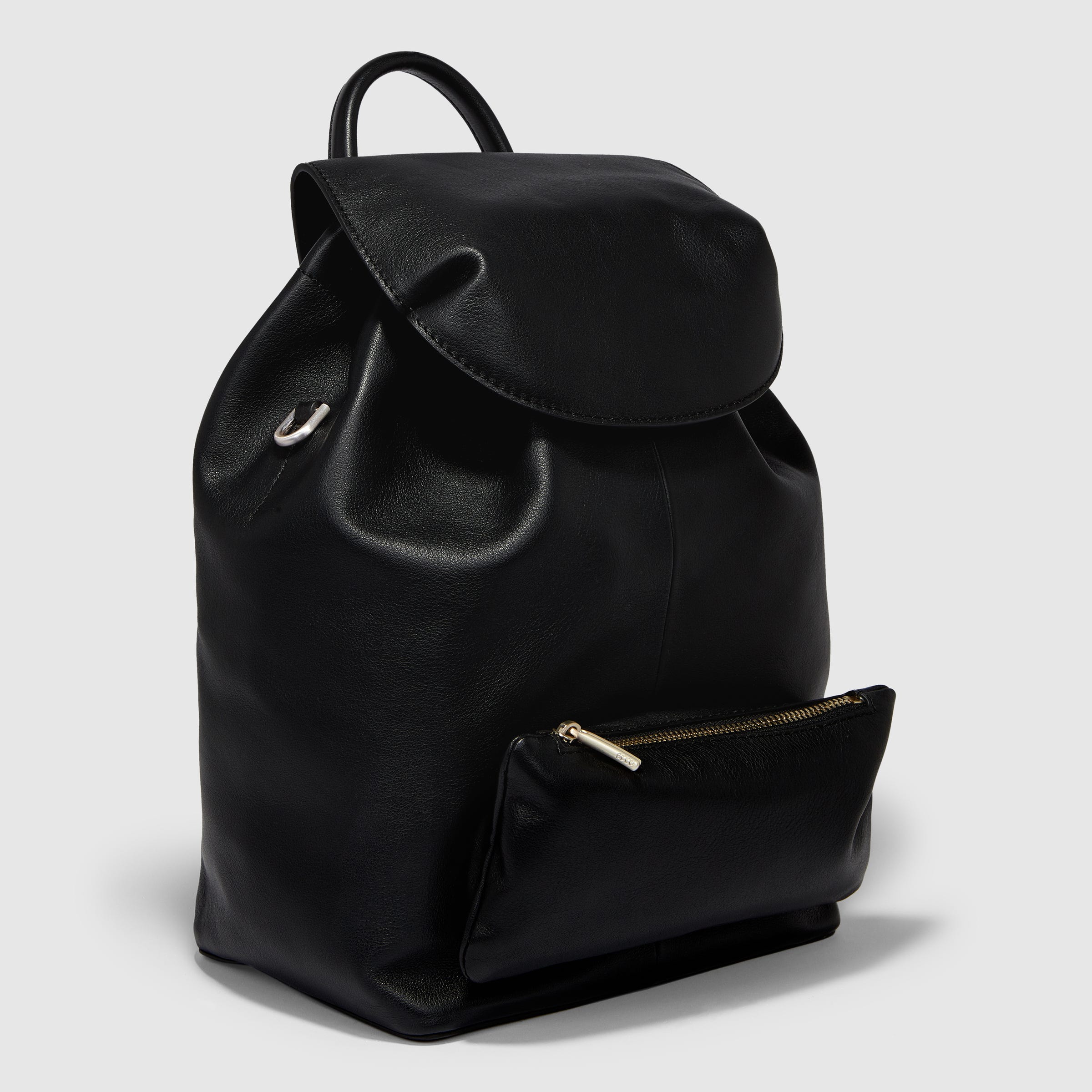 ECCO® Pillow Leather Backpack - Black - Main