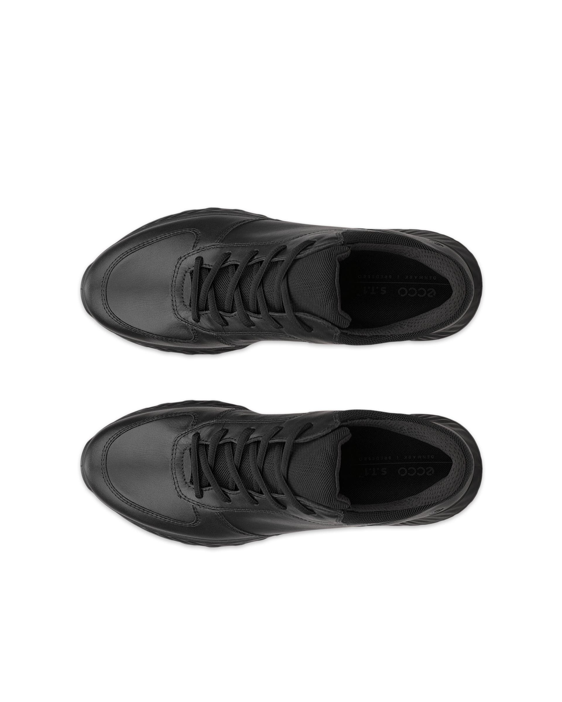 ECCO® Exostride Damen Outdoor-Schuhe aus Leder mit Gore-Tex - Schwarz - Top left pair
