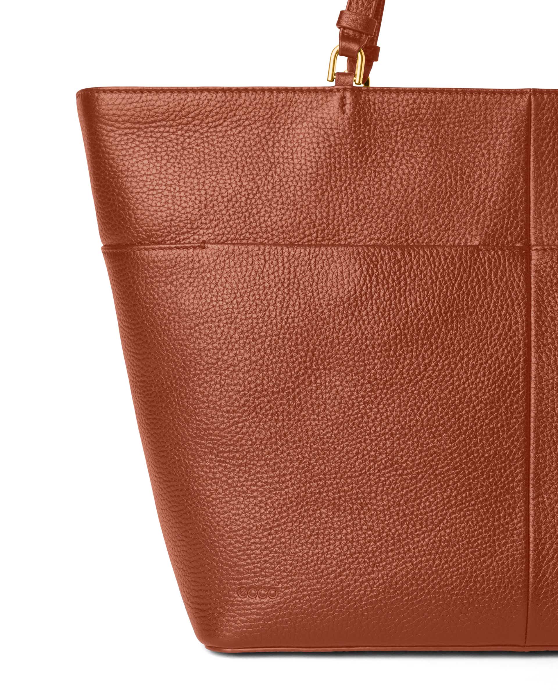 ECCO® ESSENTIAL TOTE EW dame tote bag skinn - Brun - Detail-1
