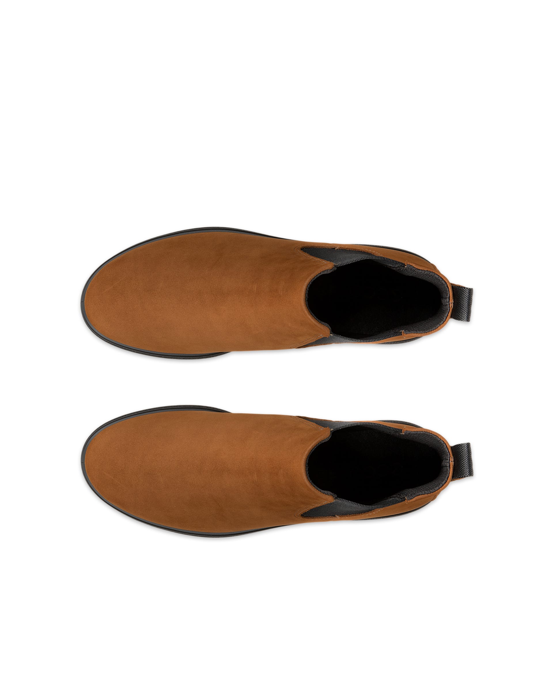 ECCO® BELLA 2 Damen Chelsea Boot aus Nubukleder - Braun - Outside