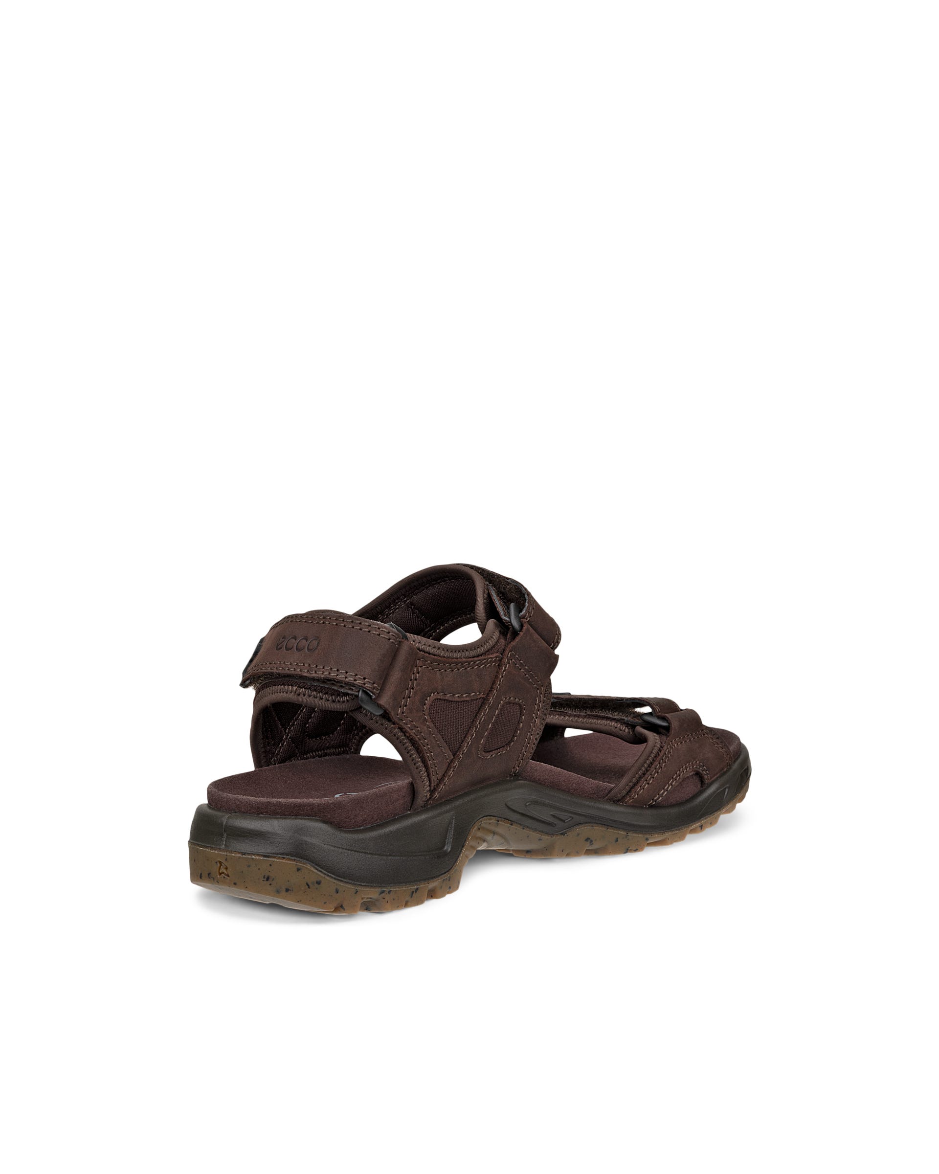 Męskie nubukowe sandały outdoor ECCO® Offroad - Brązowy - Outside