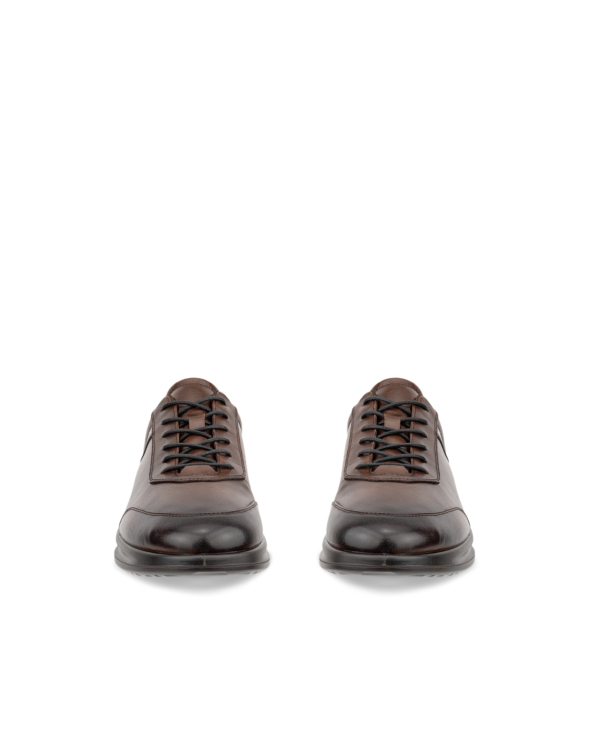 ECCO Men Aquet Shoe - Brown - Front pair