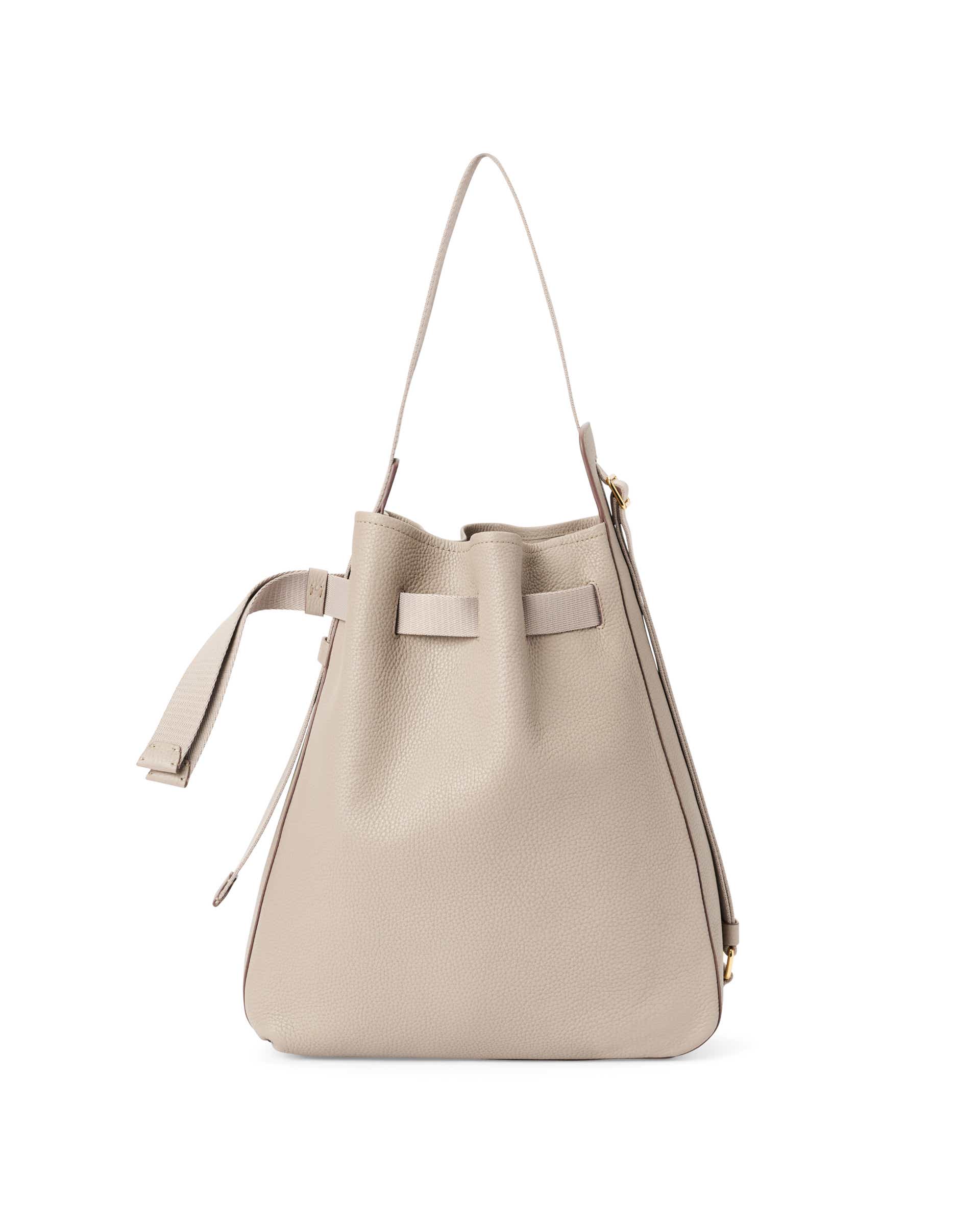 ECCO® Sail Bag kožna torba hobo - Bež - Back