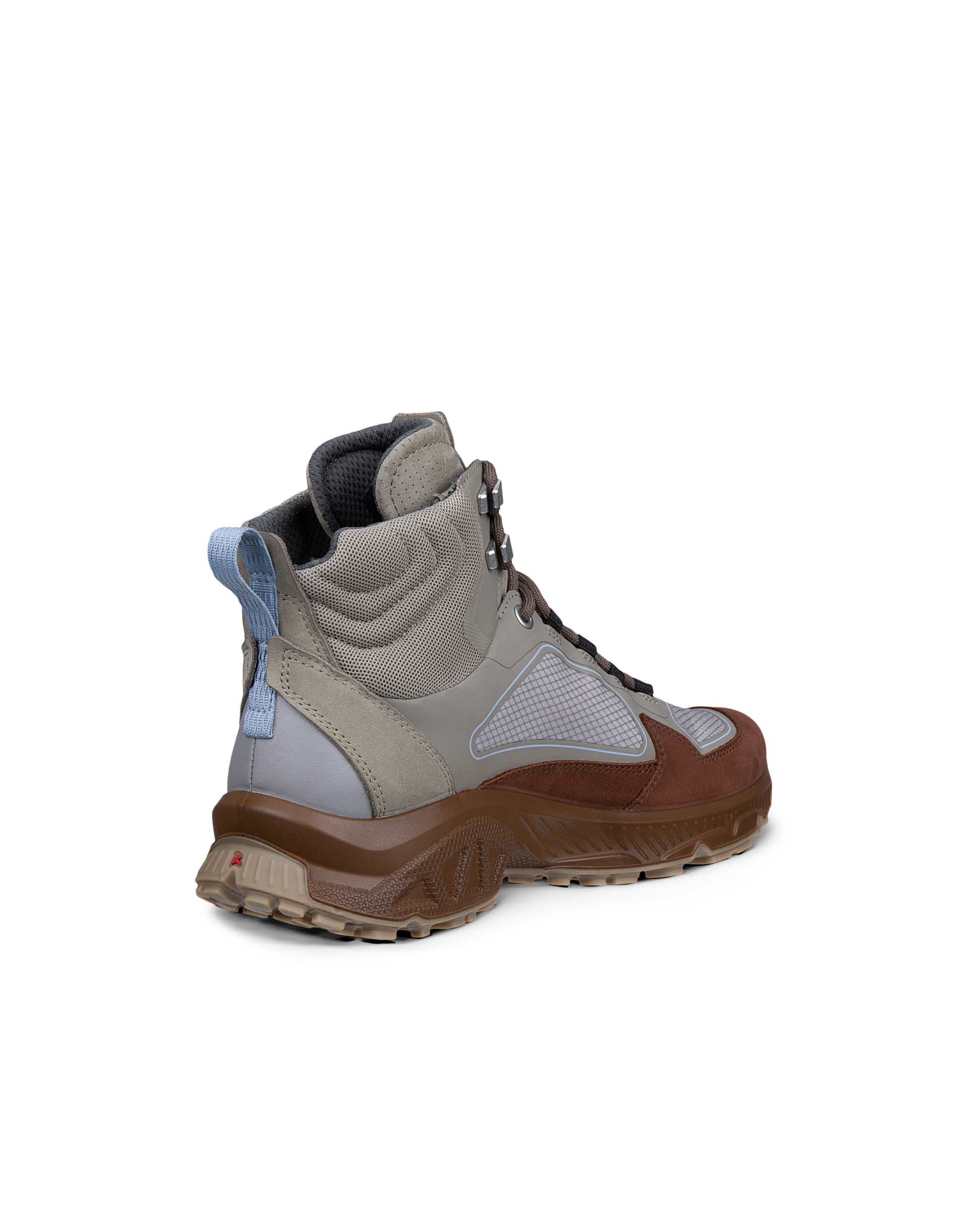 ECCO RECEPTOR XP WOMEN ウィメンズ レザーブーツ - グリーン - Back