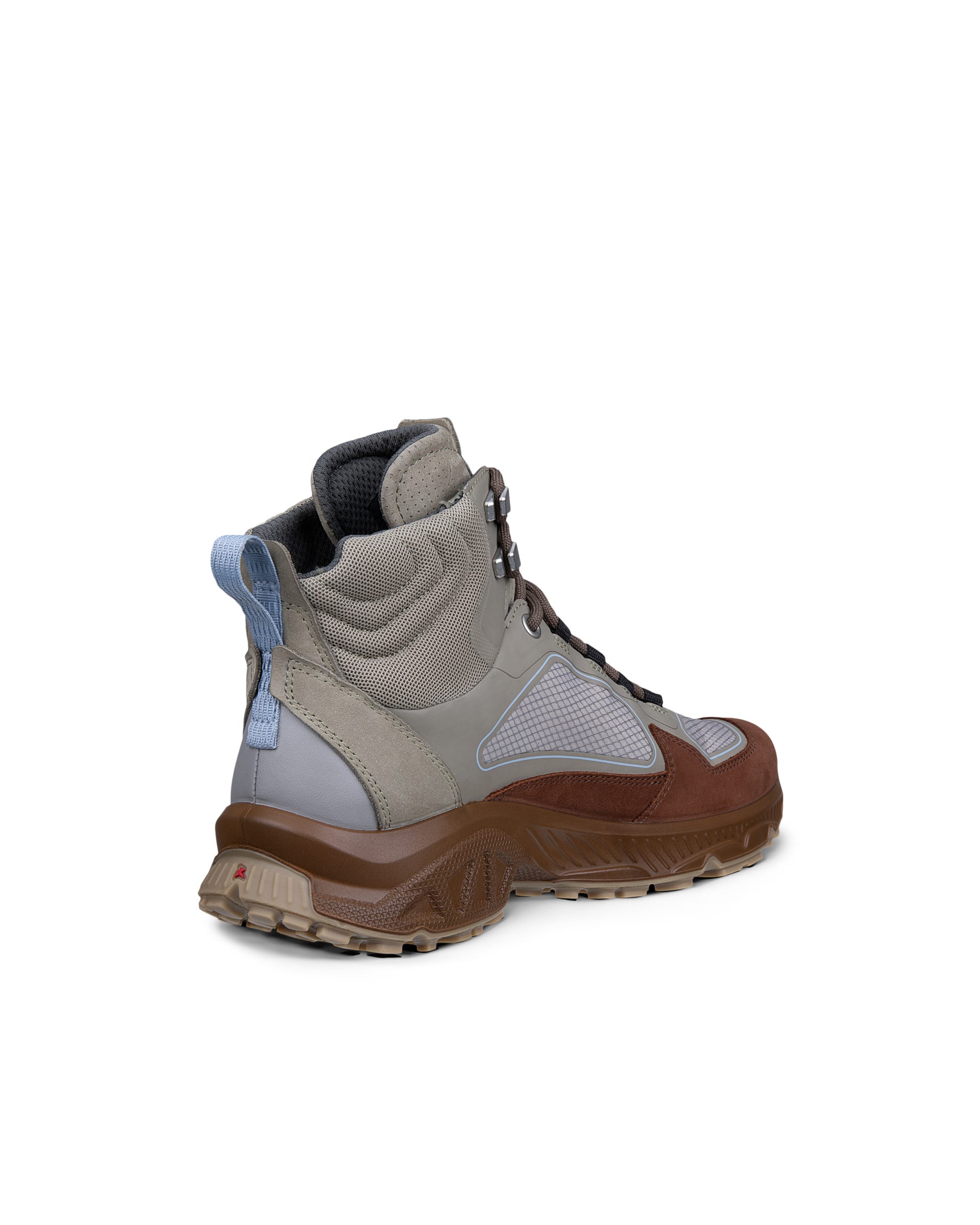 ECCO RECEPTOR XP WOMEN ウィメンズ レザーブーツ - グリーン - Back