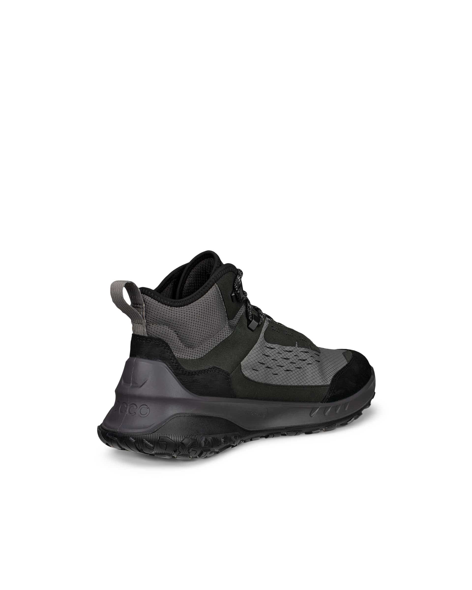 ECCO® ULT-TRN heren hoge wandelschoen - Grijs - Back