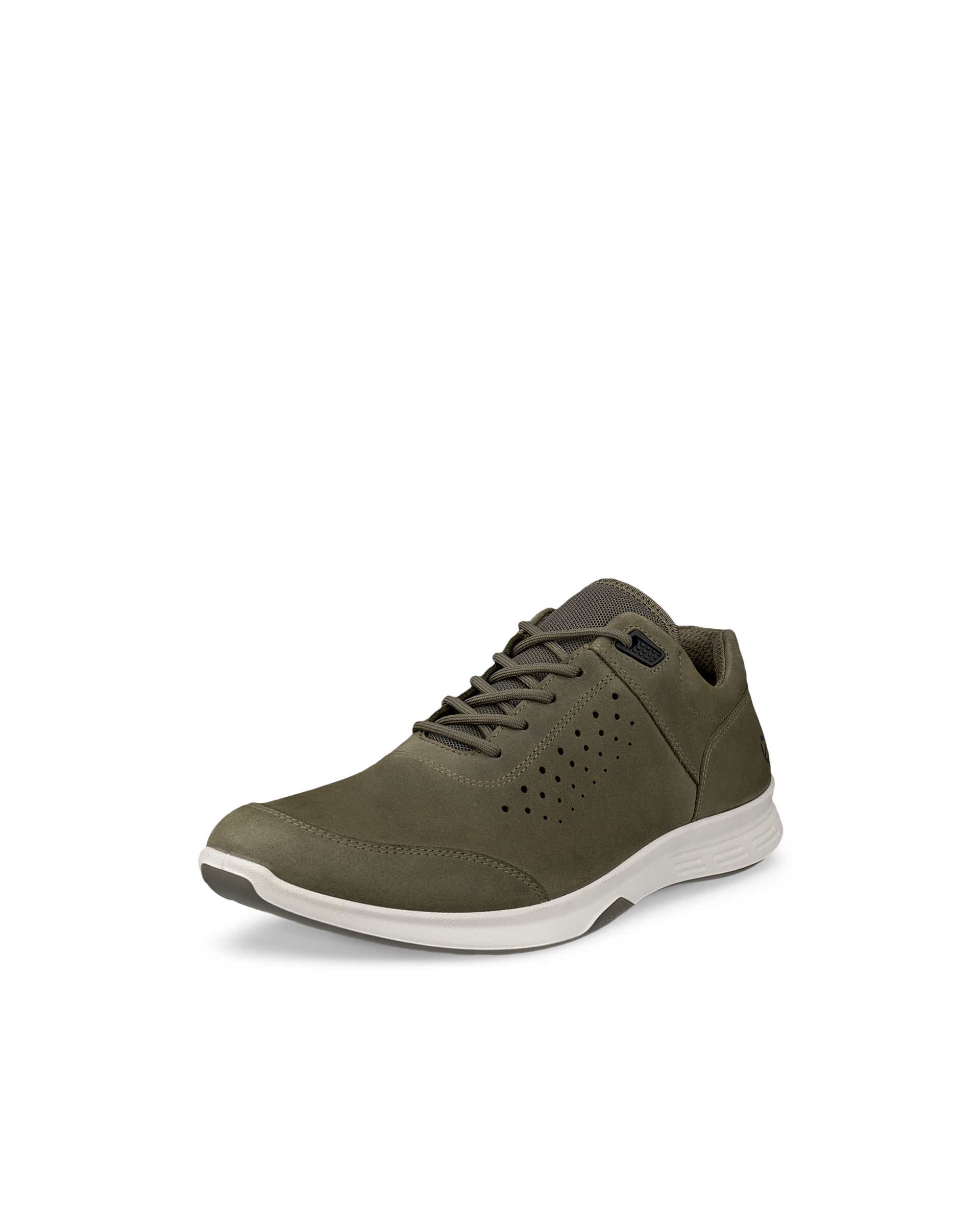 Men's ECCO® Exceed Nubuck Shoe - Green - Main