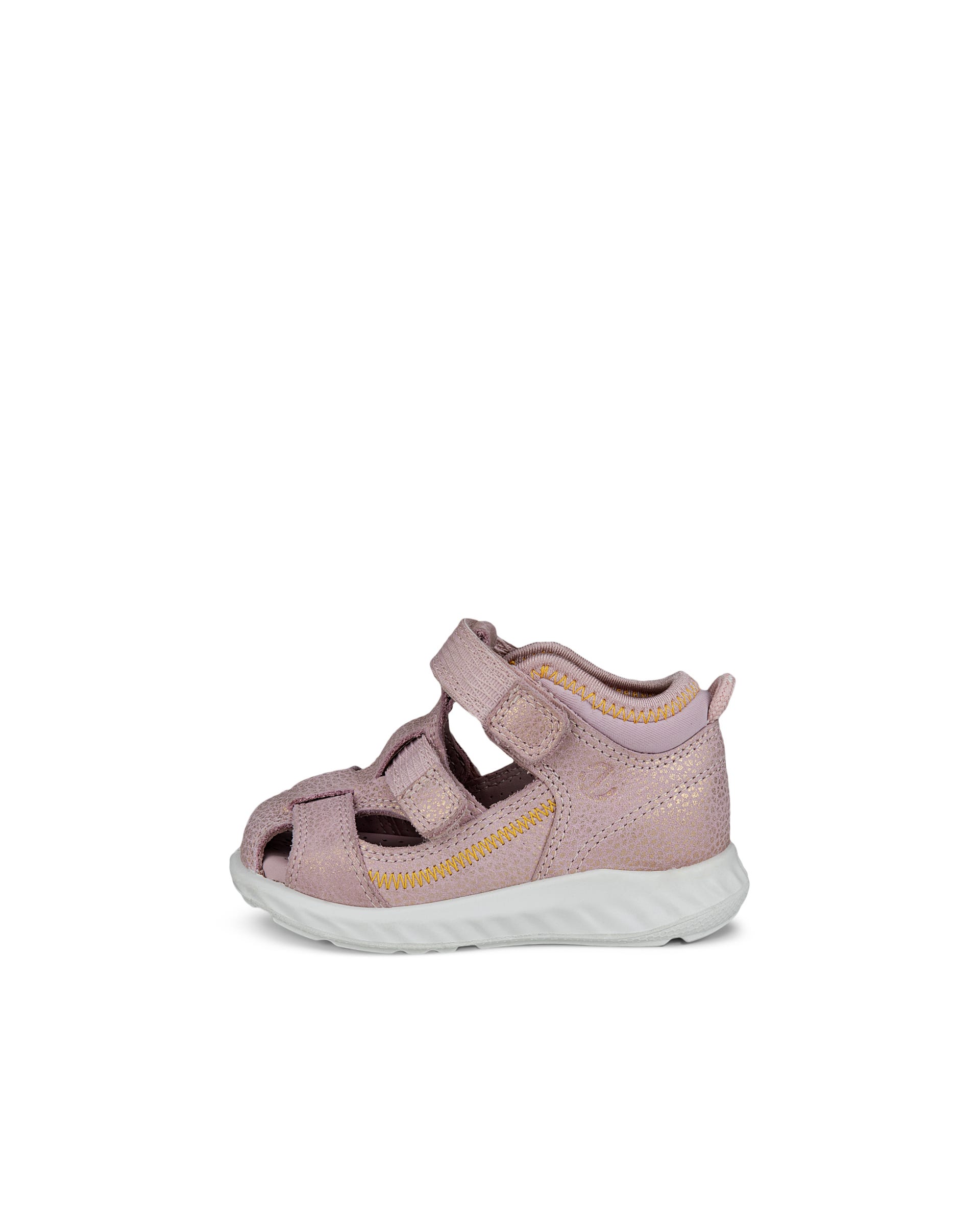 Kids' ECCO® SP.1 Lite Nubuck Fisherman Sandal - Pink - Outside